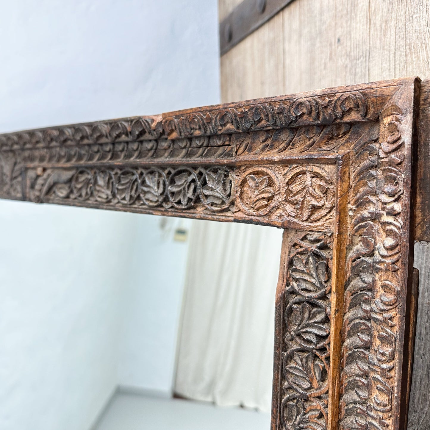 Mirror with Carved Frame