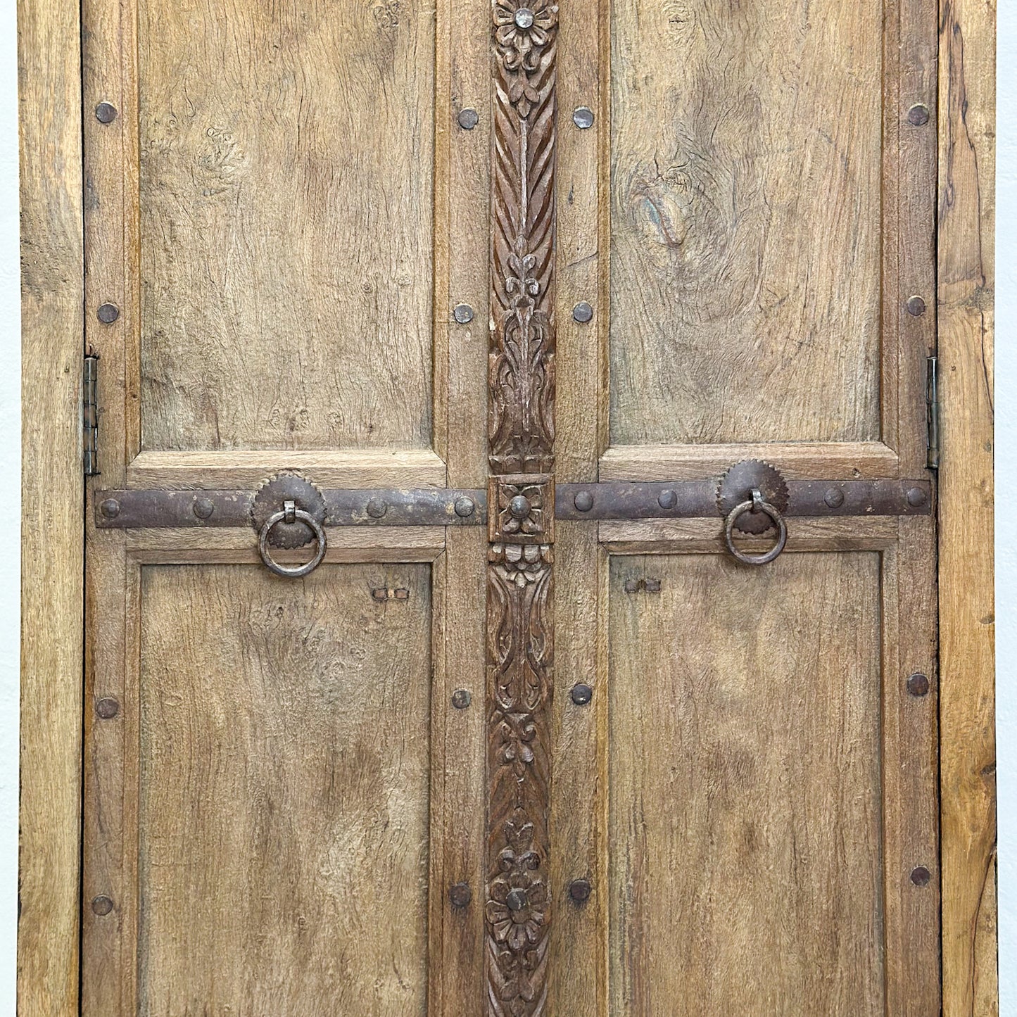 Vintage Carved Door Almirah