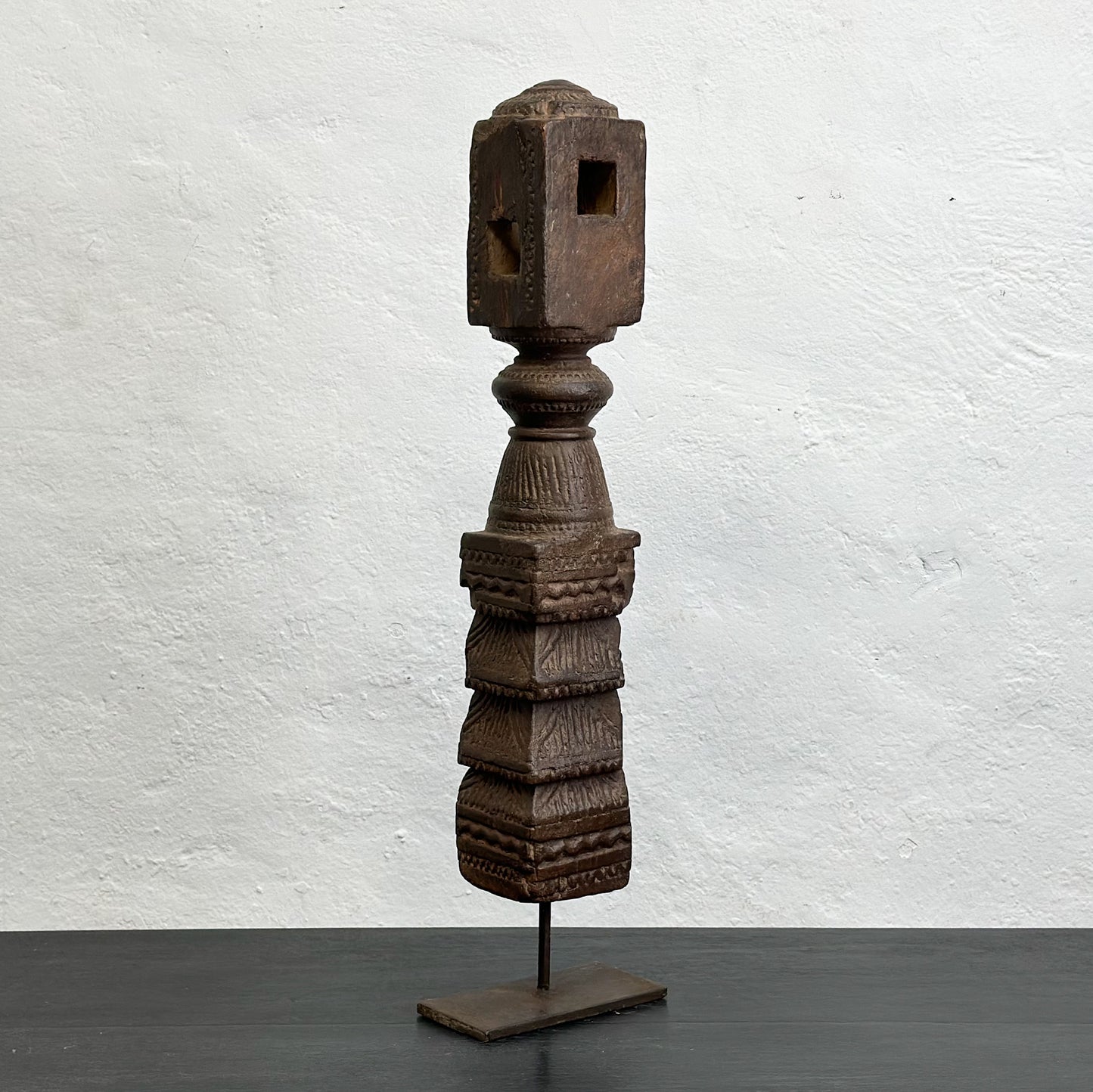 Carved Vintage Furniture Leg on Stand