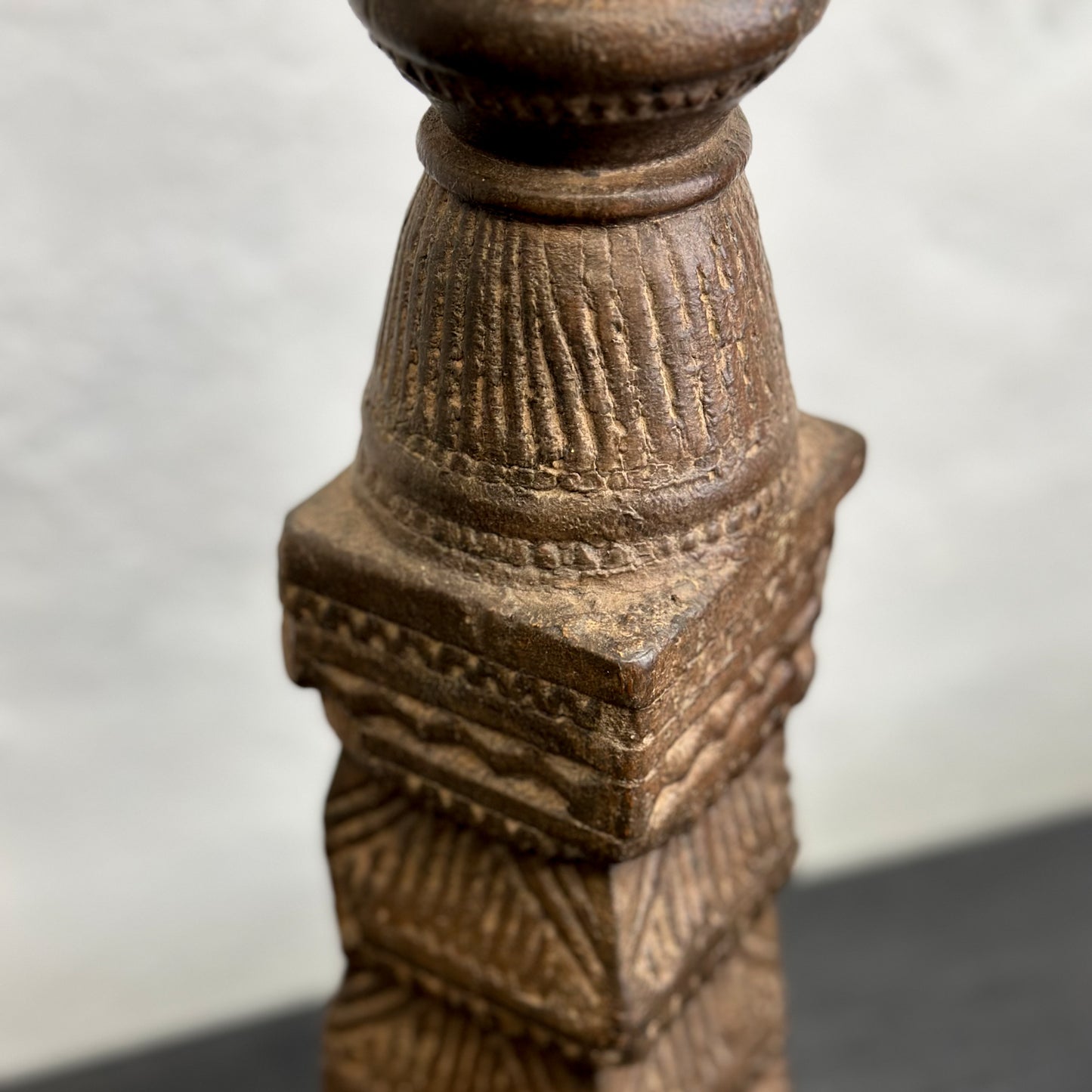 Carved Vintage Furniture Leg on Stand