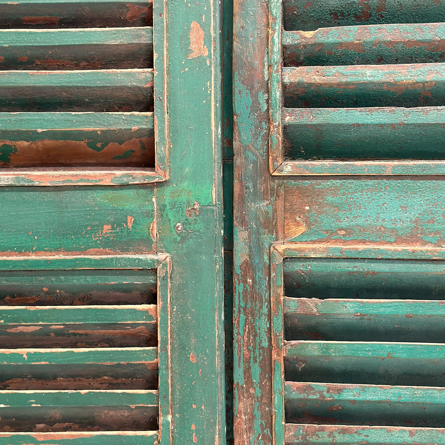Vintage Painted Shutter Doors