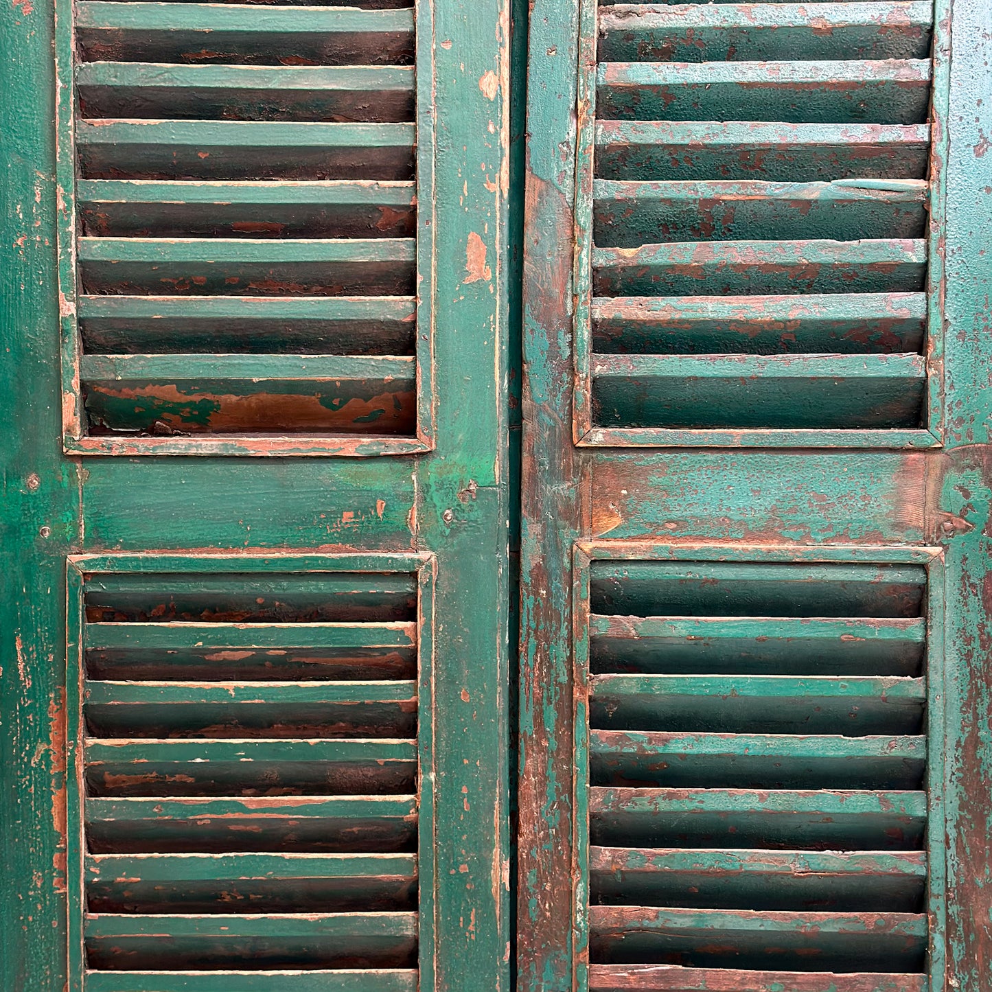 Vintage Painted Shutter Doors