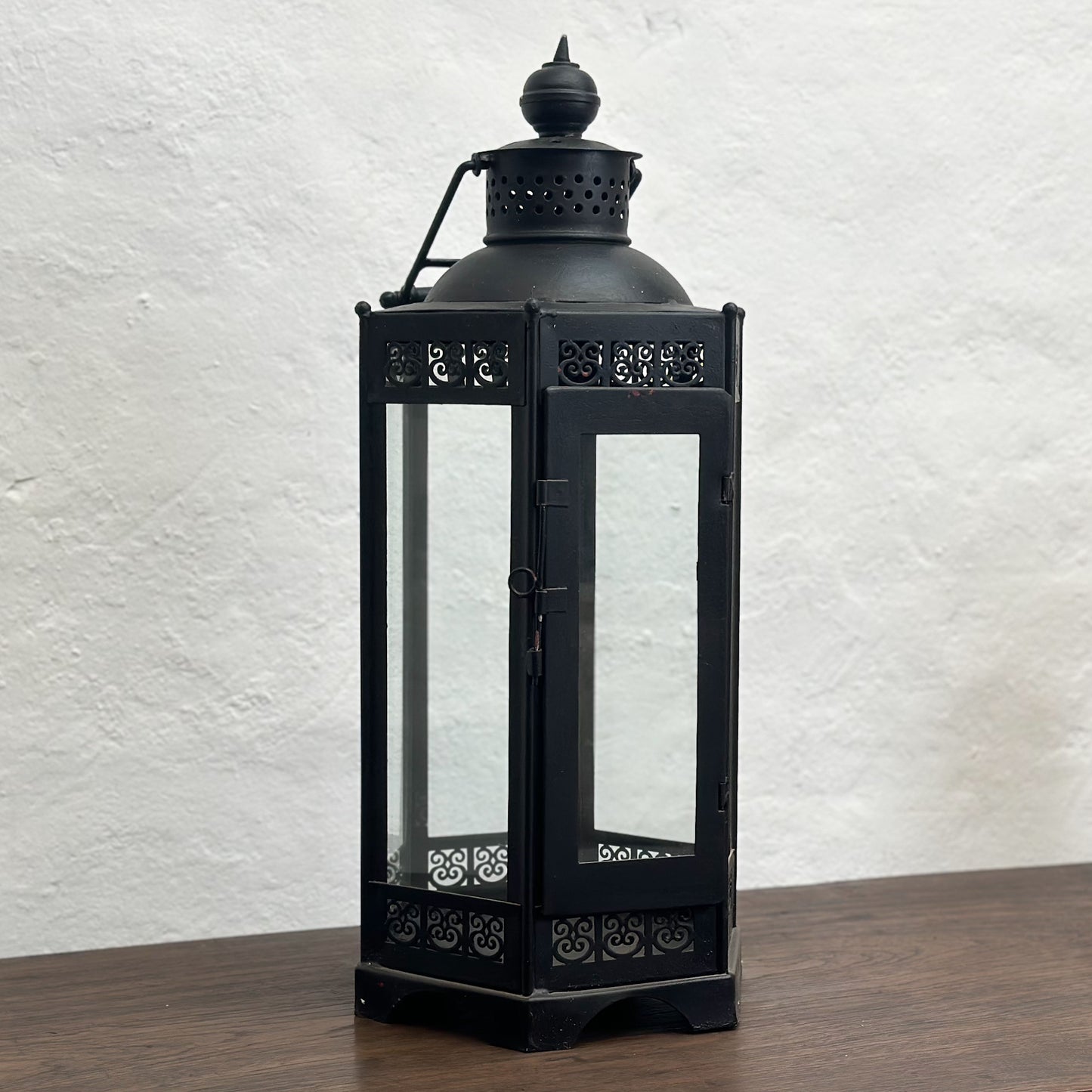 Ornate Faceted Glass Lantern