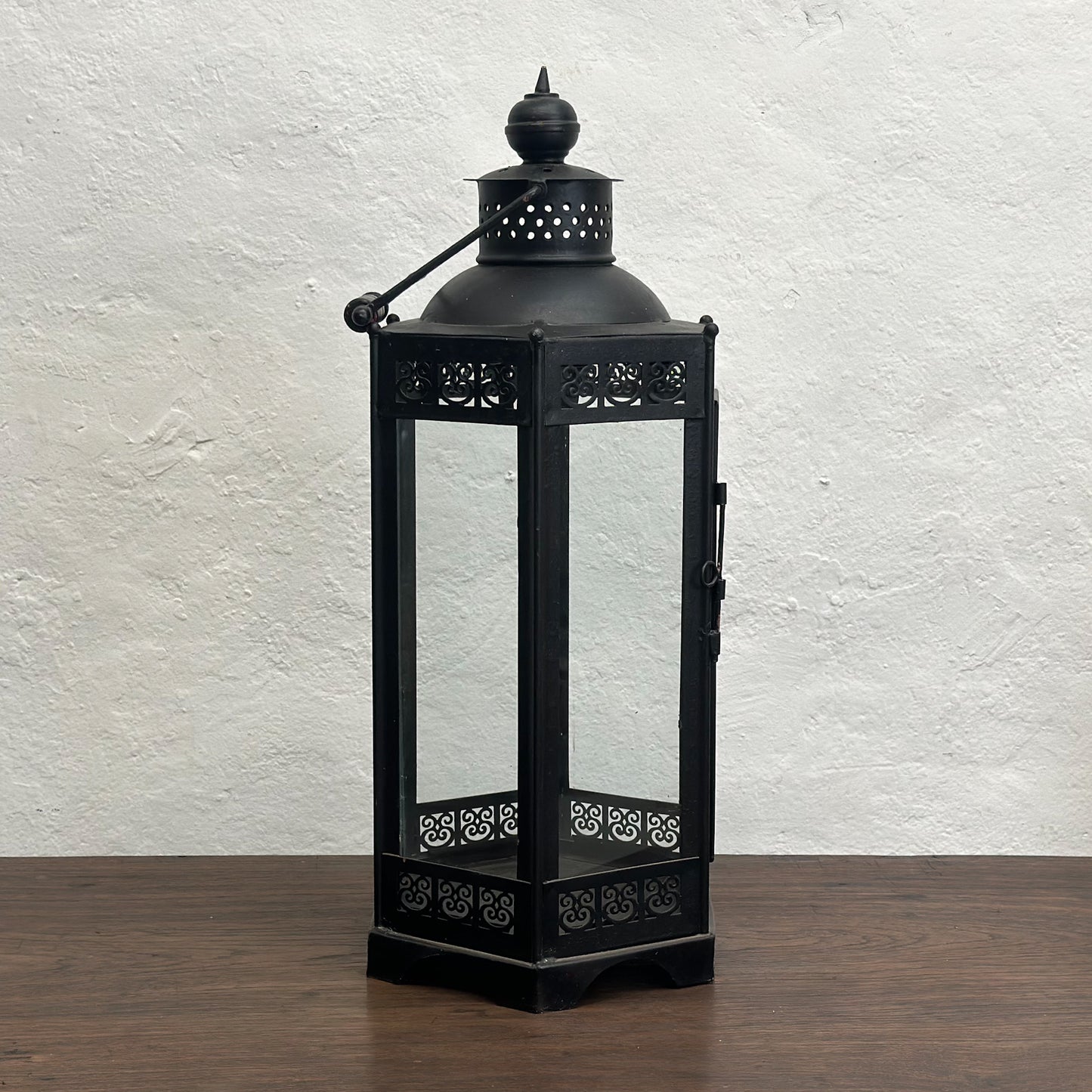 Ornate Faceted Glass Lantern