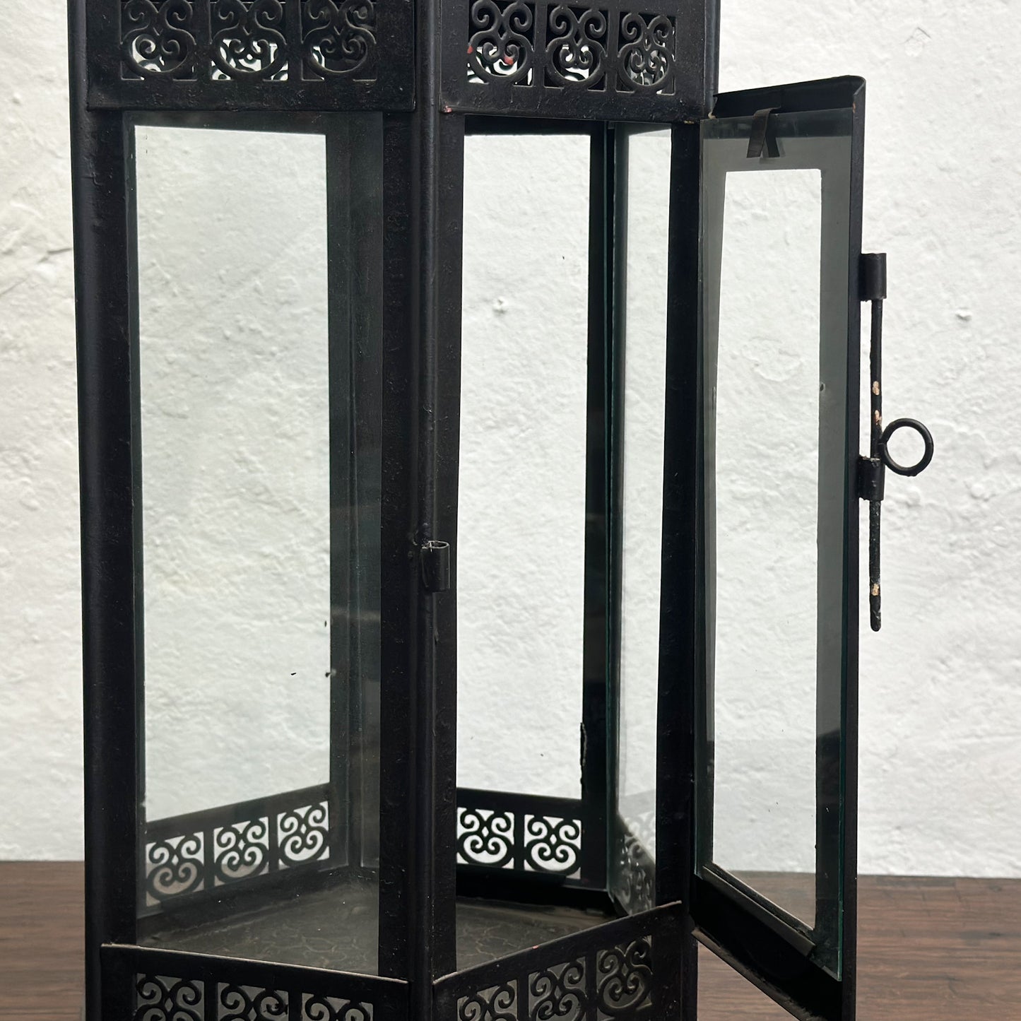 Ornate Faceted Glass Lantern