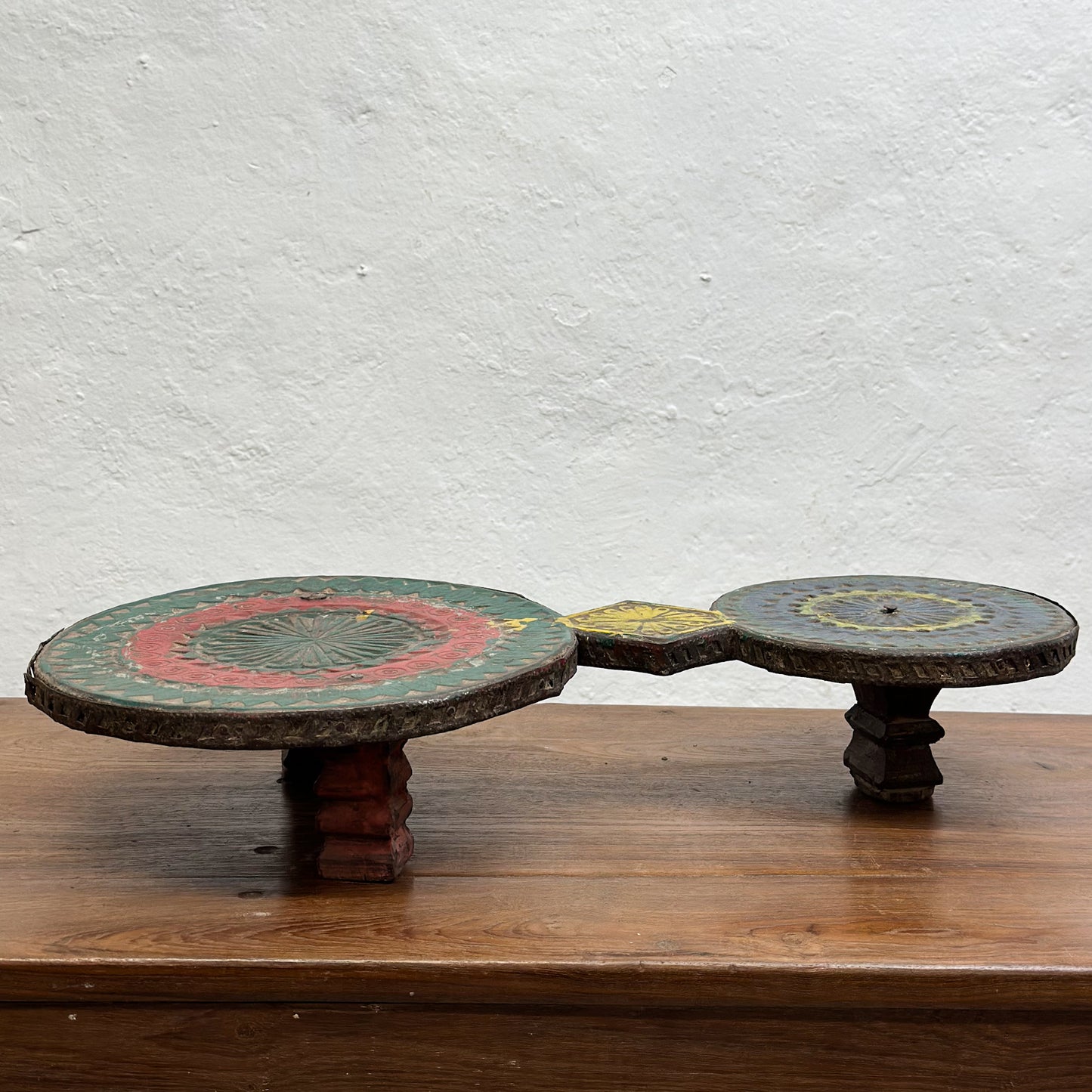 Double Plate Raised Chapati Board