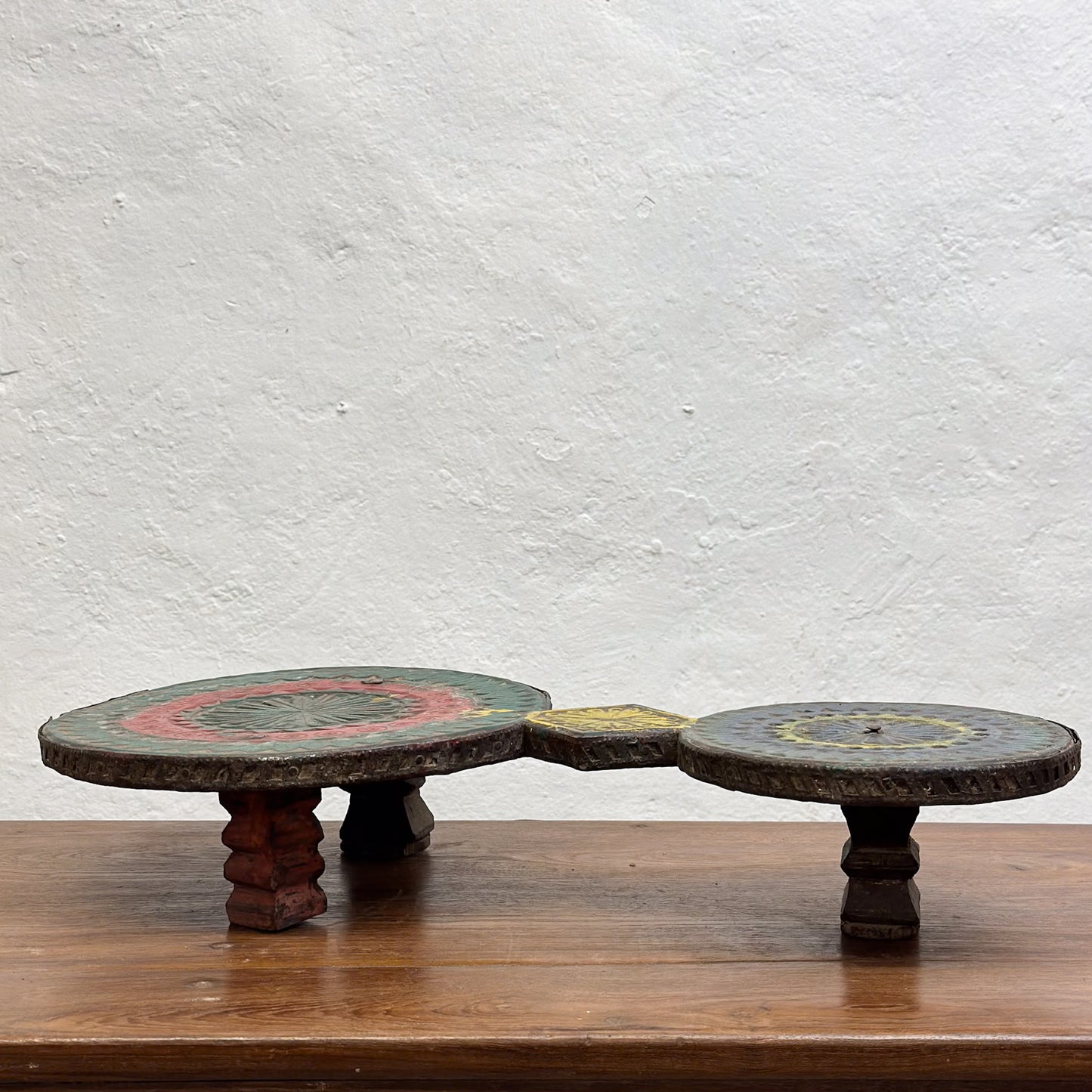 Double Plate Raised Chapati Board