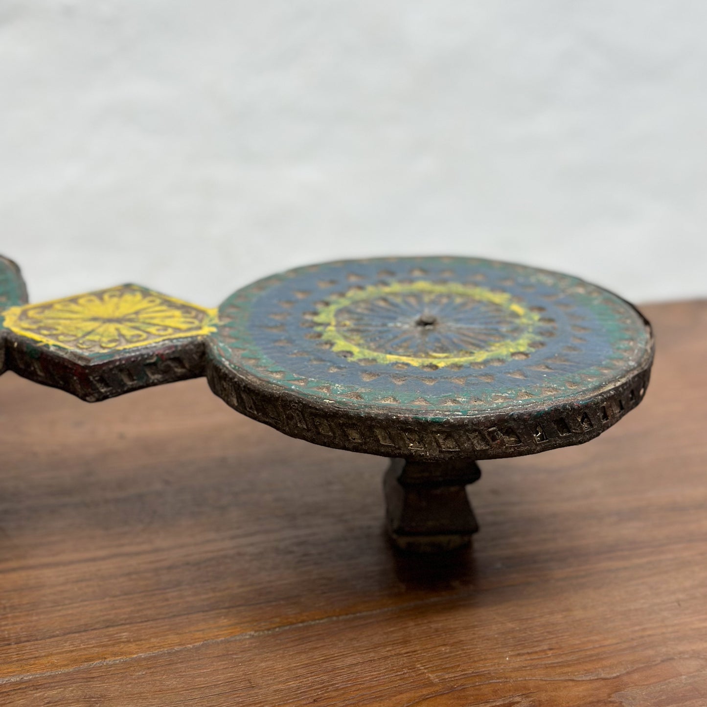 Double Plate Raised Chapati Board