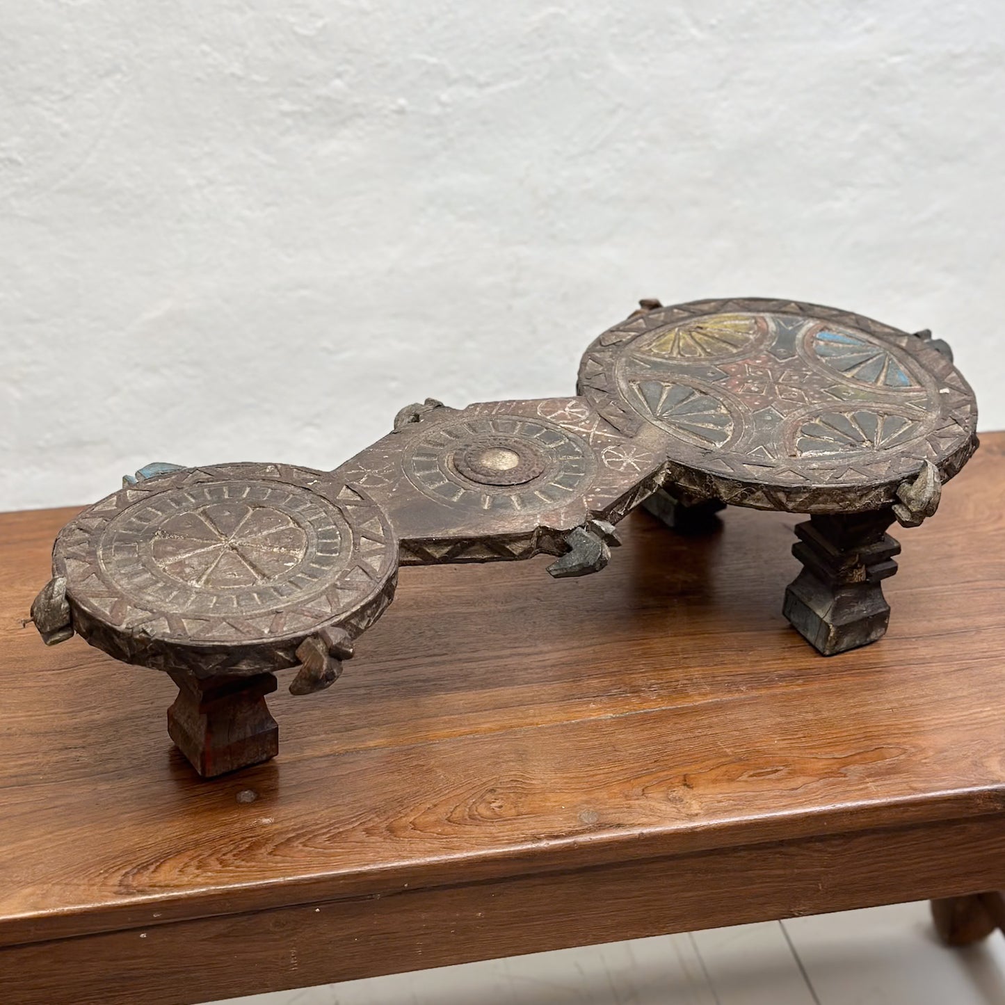 Double Plate Raised Chapati Board