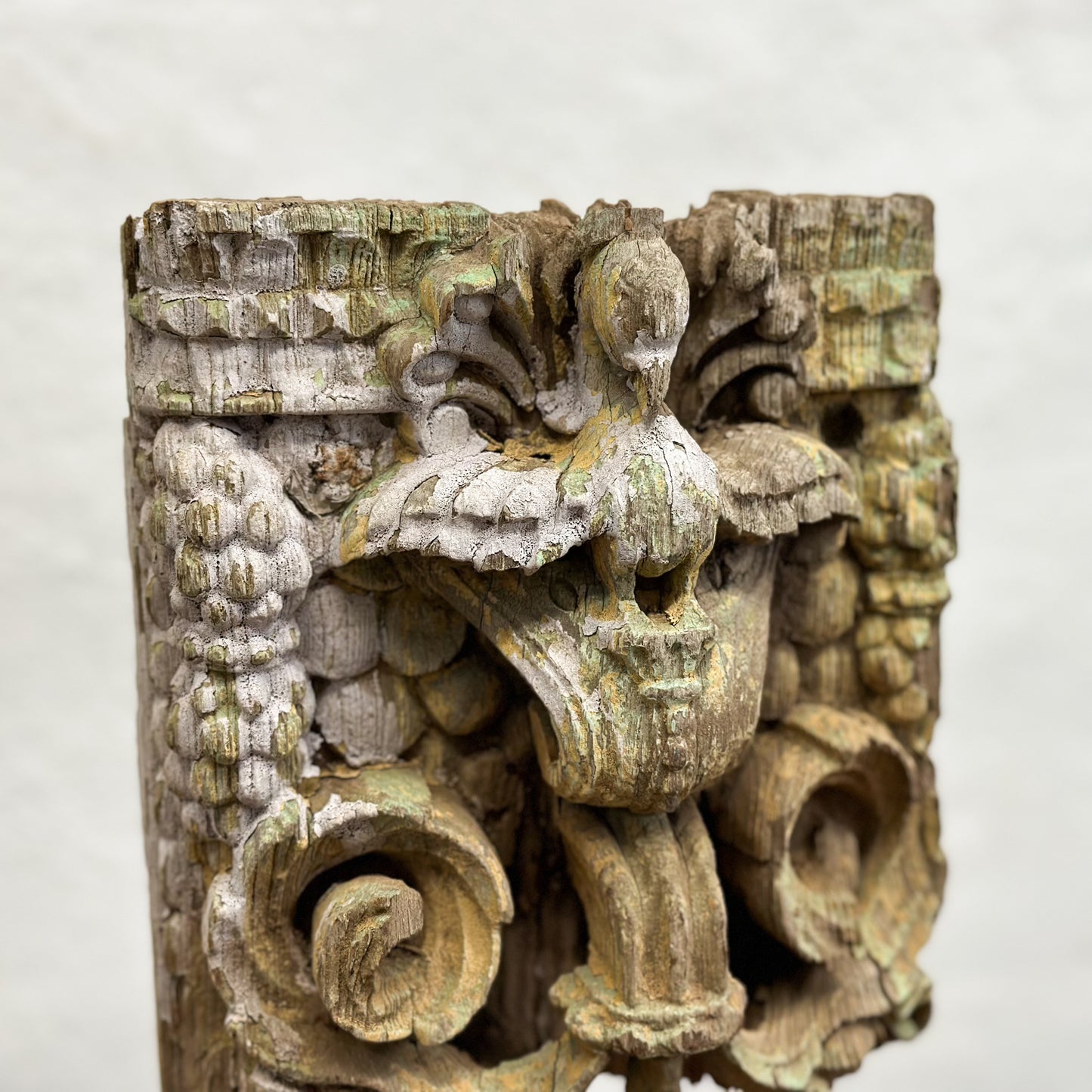 Vintage Carved Panel on Stand I