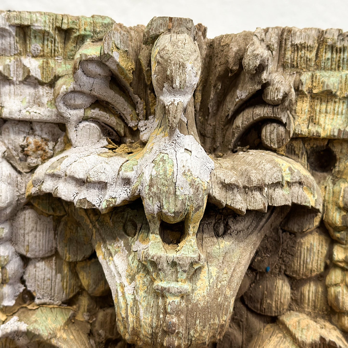 Vintage Carved Panel on Stand I