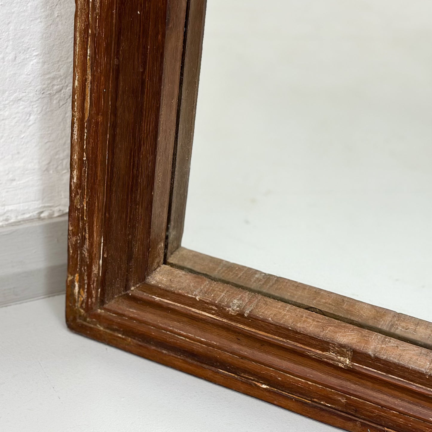 Simple Teak Mirror