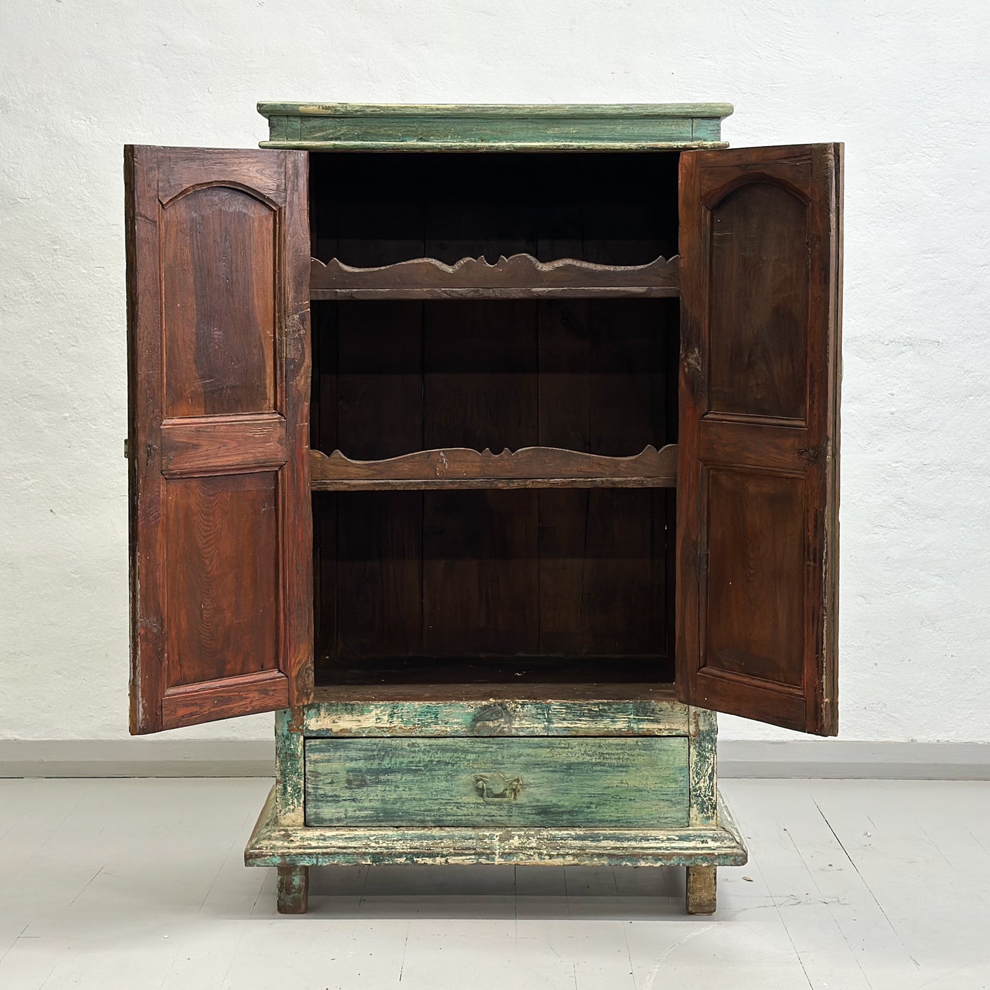 Carved & Painted Vintage Almirah