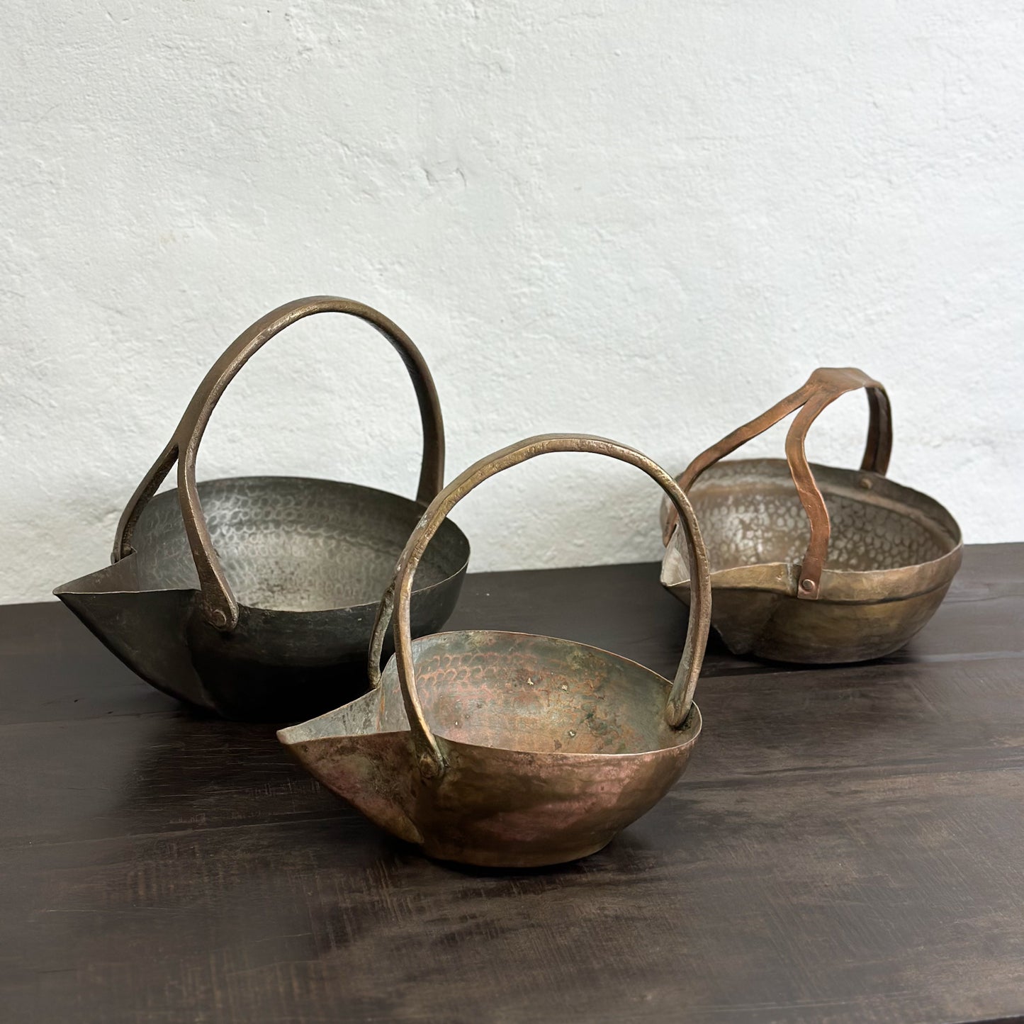 Large Brass Dal Pot