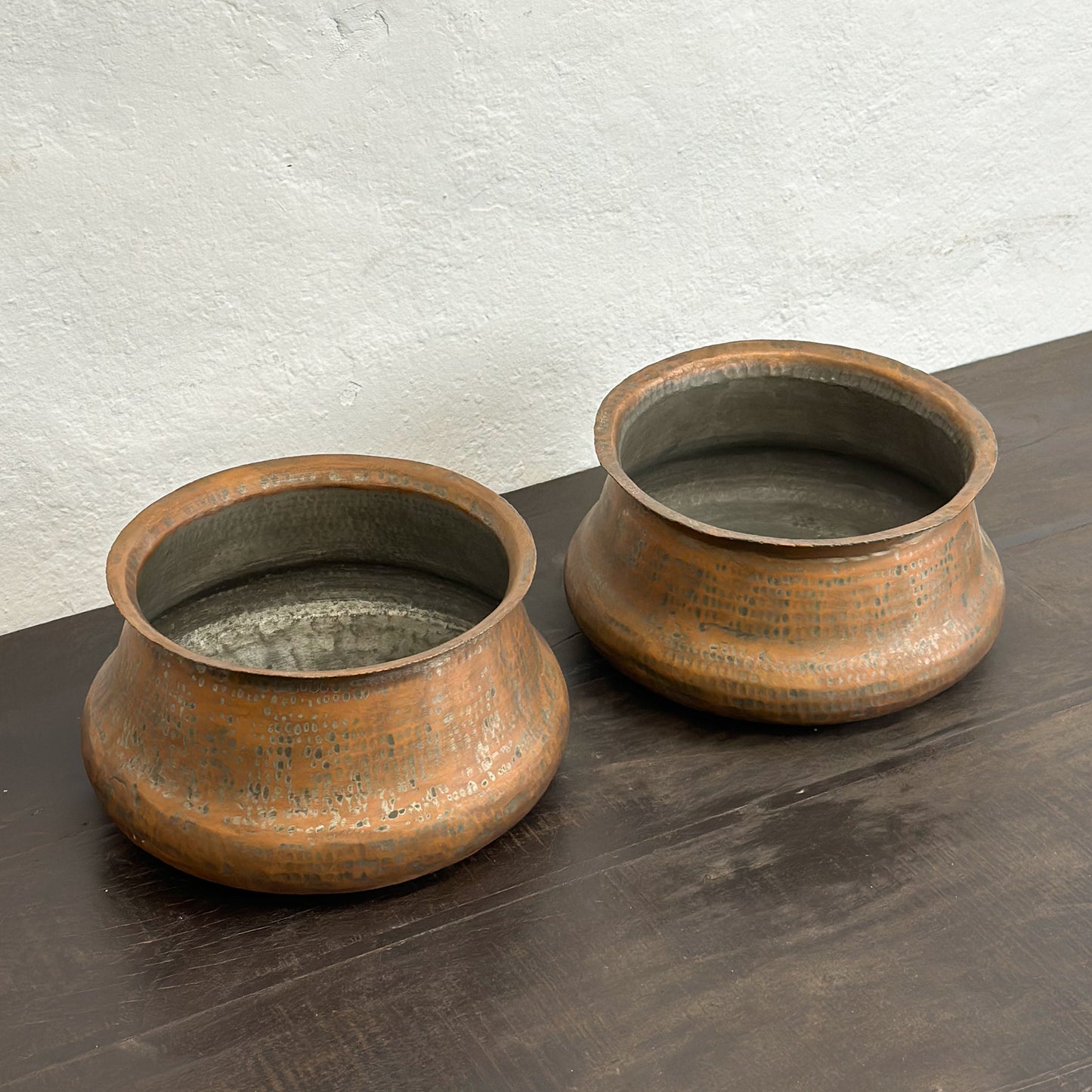 Simple Hammered Copper Pot