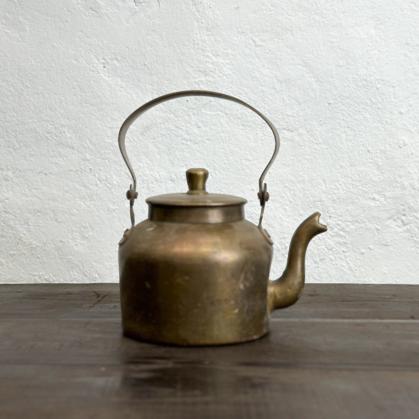 Vintage Brass Kettle I