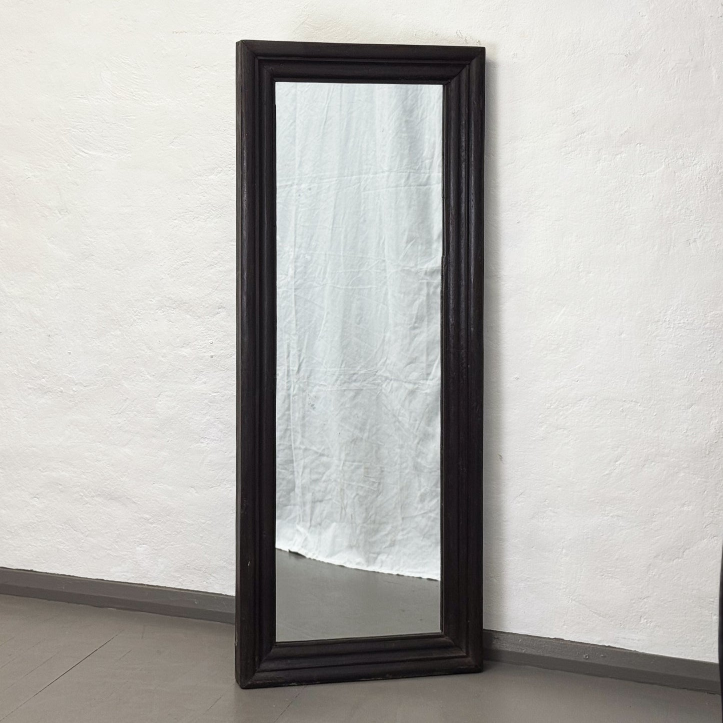 Teak Framed Mirror