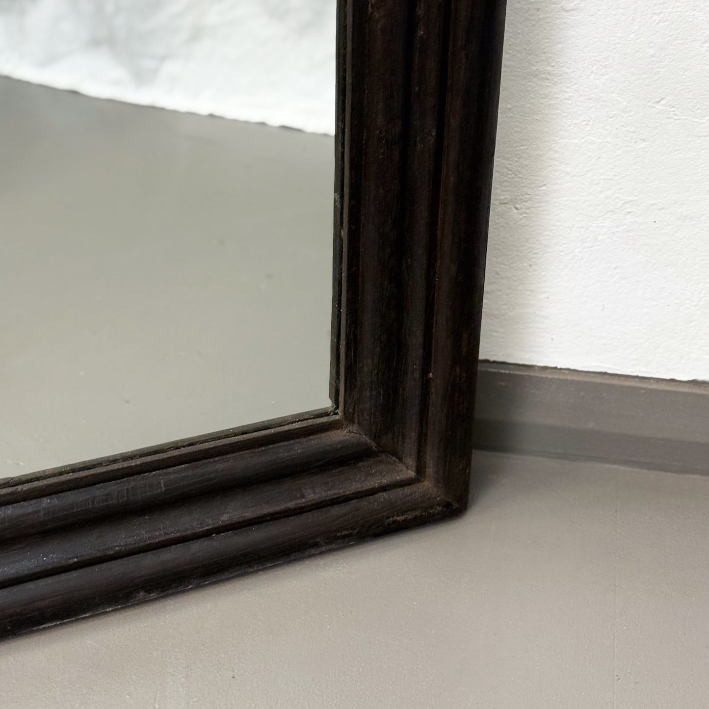 Teak Framed Mirror