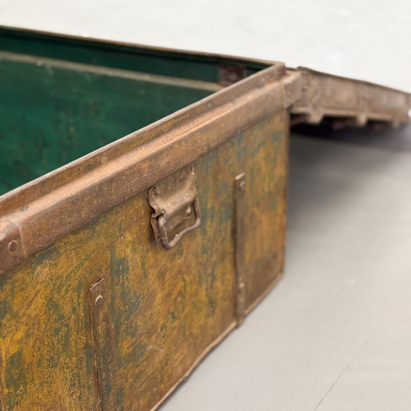 Vintage Iron Storage Box
