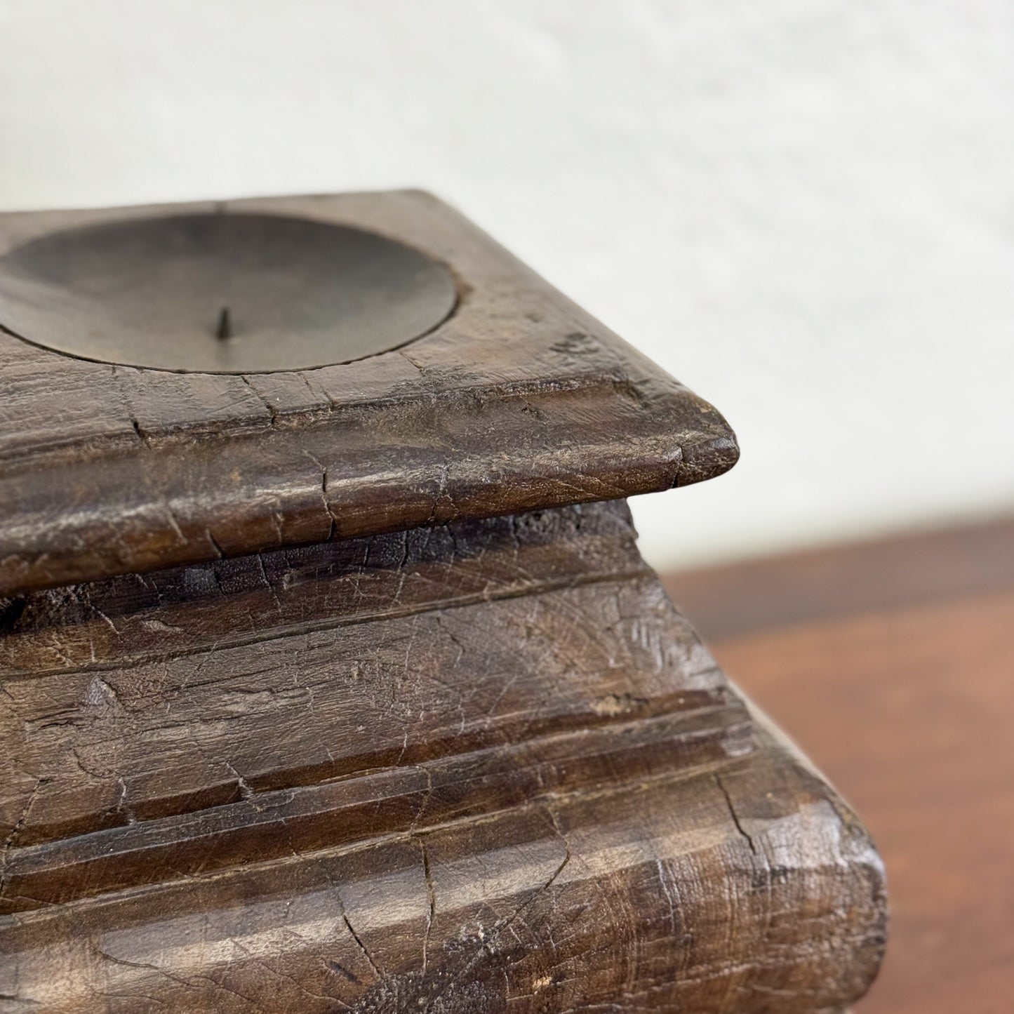 Old Column Base Candle Stand II