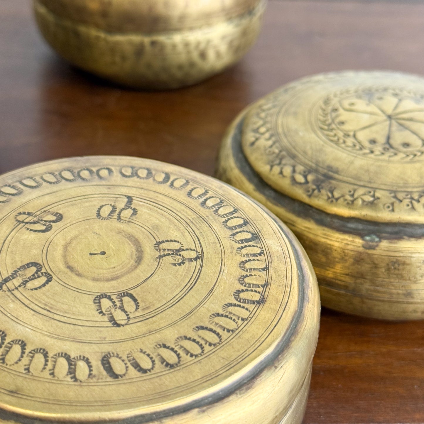 Extra Small Brass Chapati Box