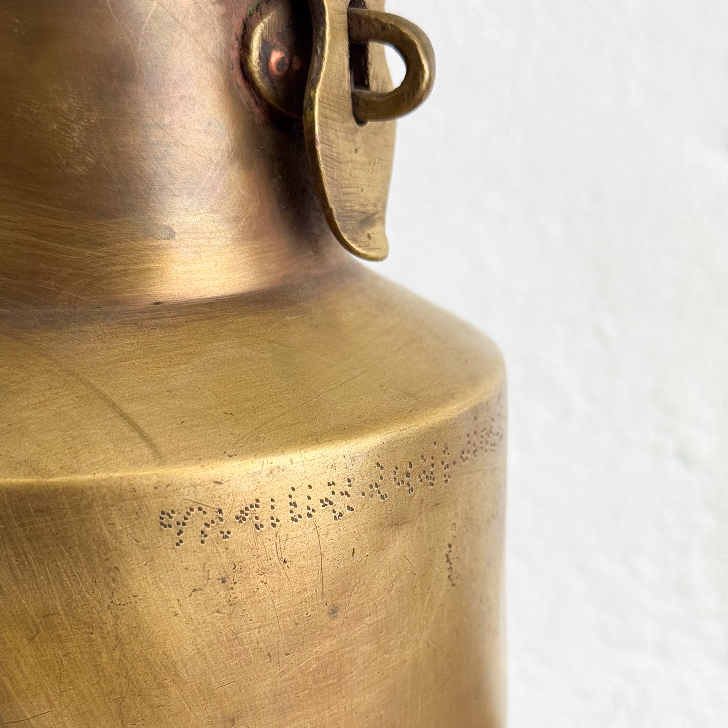 Brass Milk Container