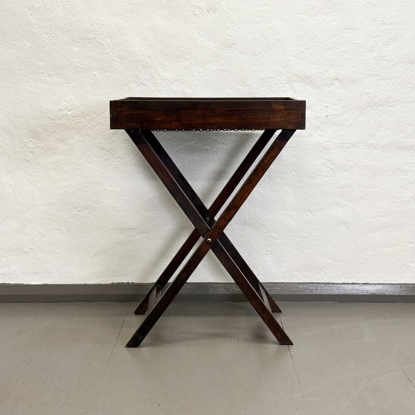 Timber Butler’s Tray with Stand