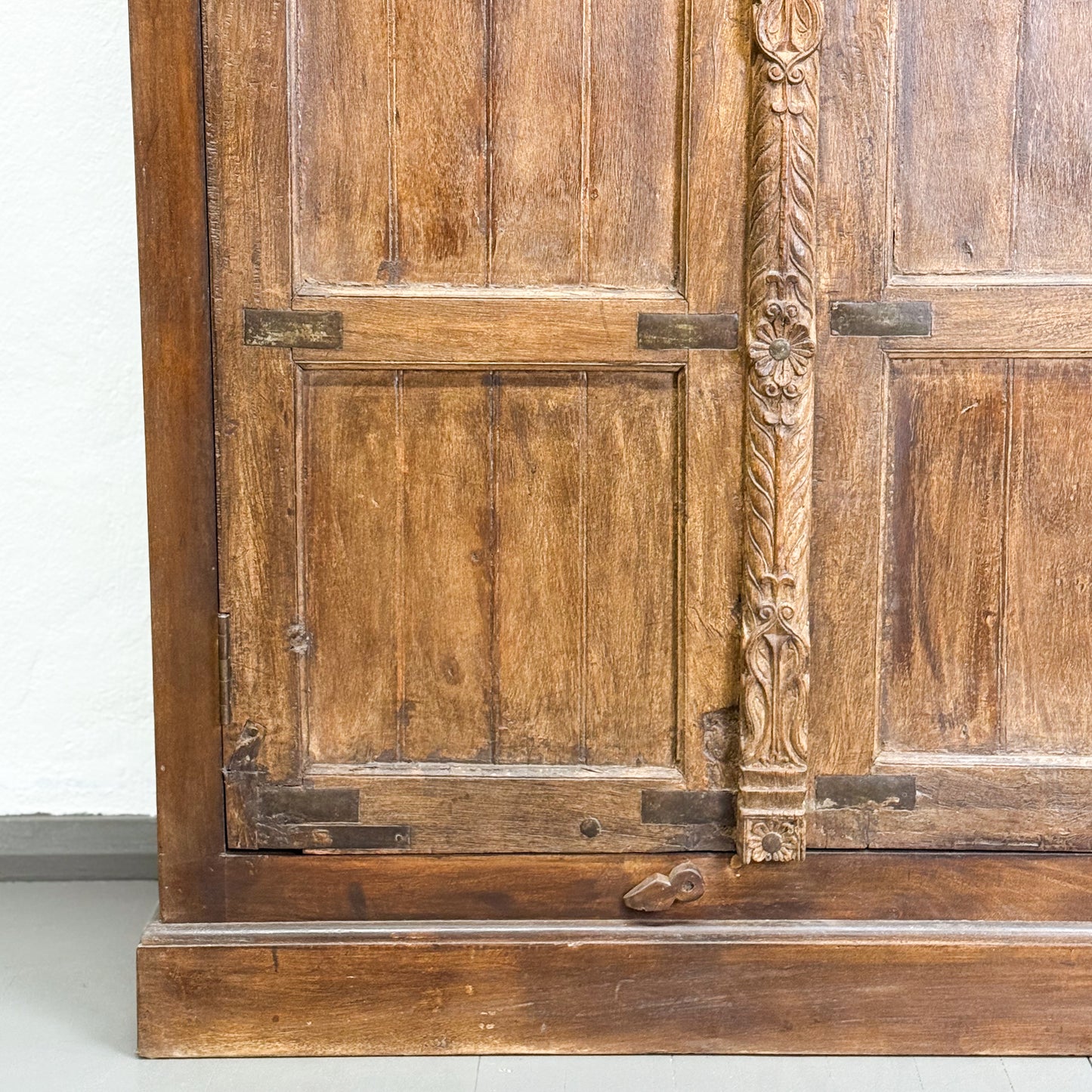 Iron Slatted Door Almirah