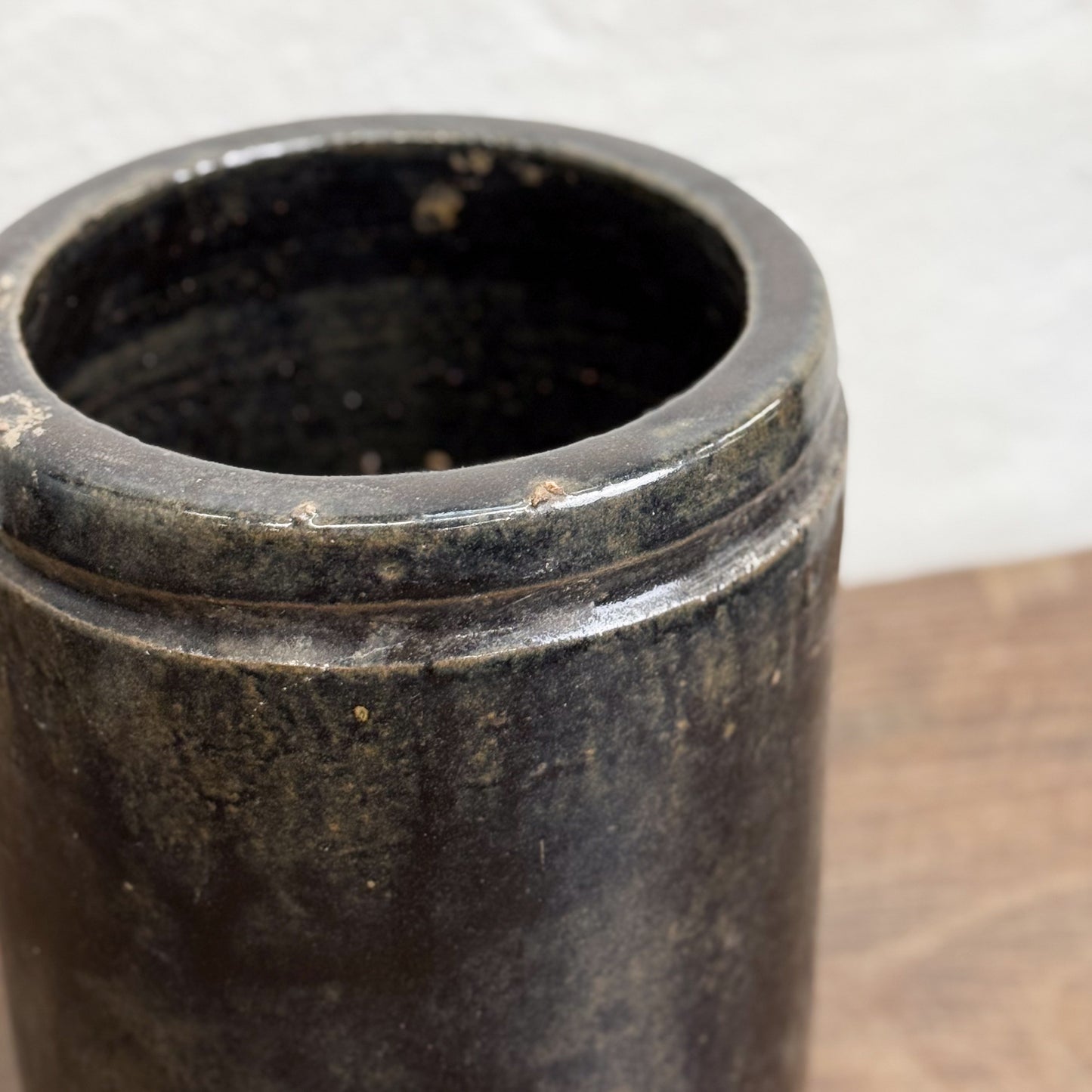 Shanxi Style Glazed Paintbrush Holder