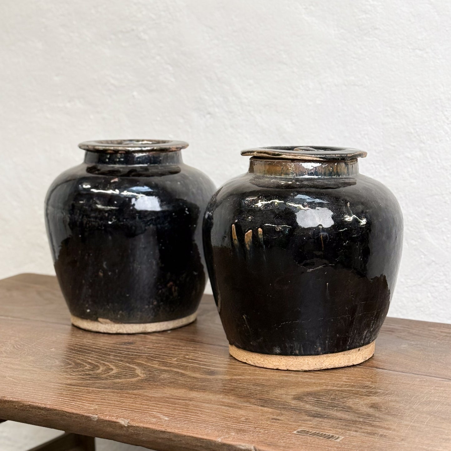 Shanxi Style Glazed Lidded Food Pot