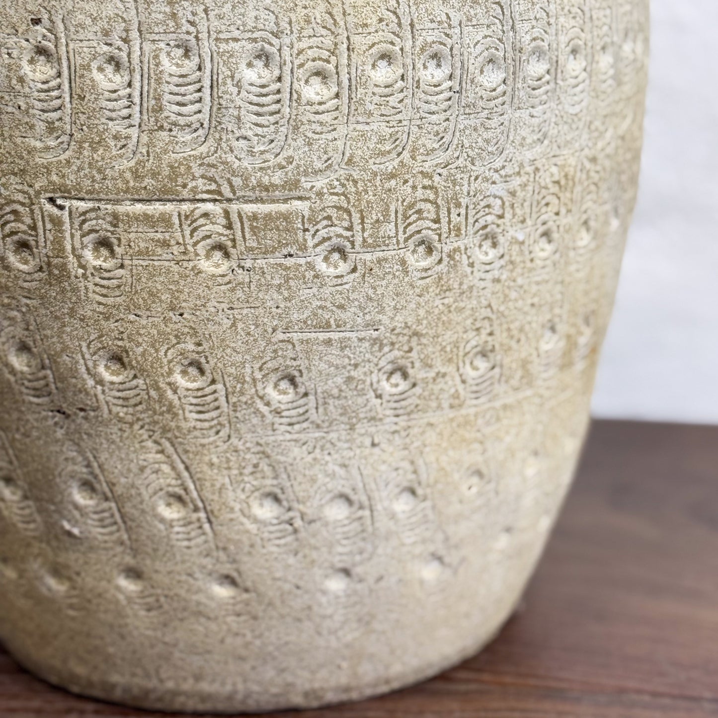 Large Embossed Vase