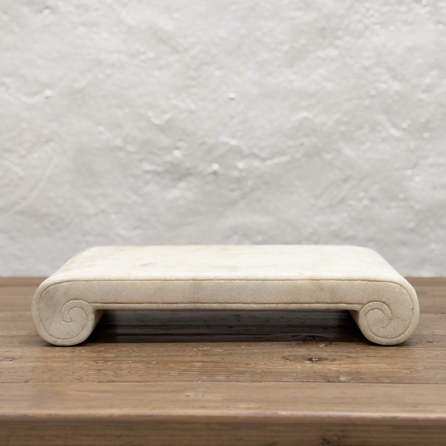 Marble Scroll Stand