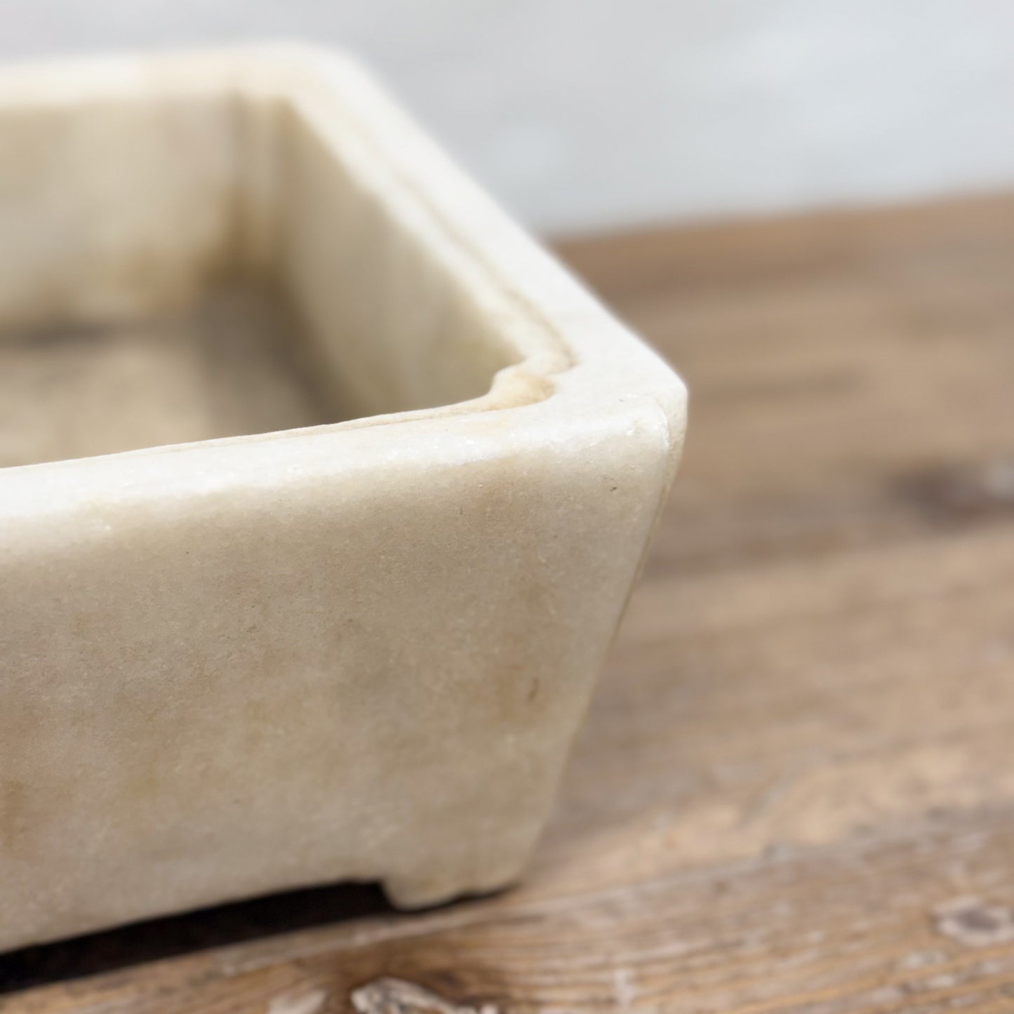 Rectangular Marble Bowl II