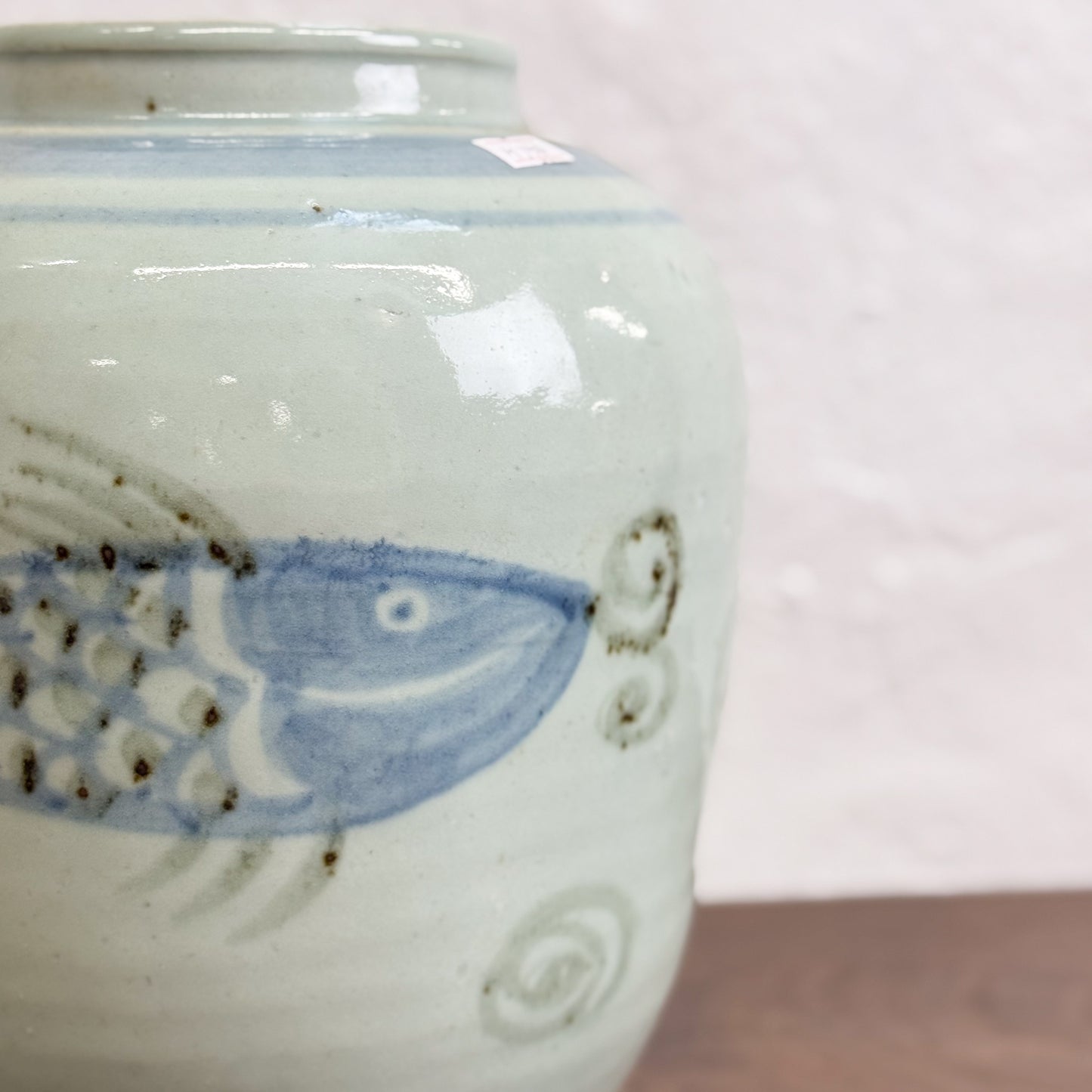 Korean Style Porcelain Fish Vase