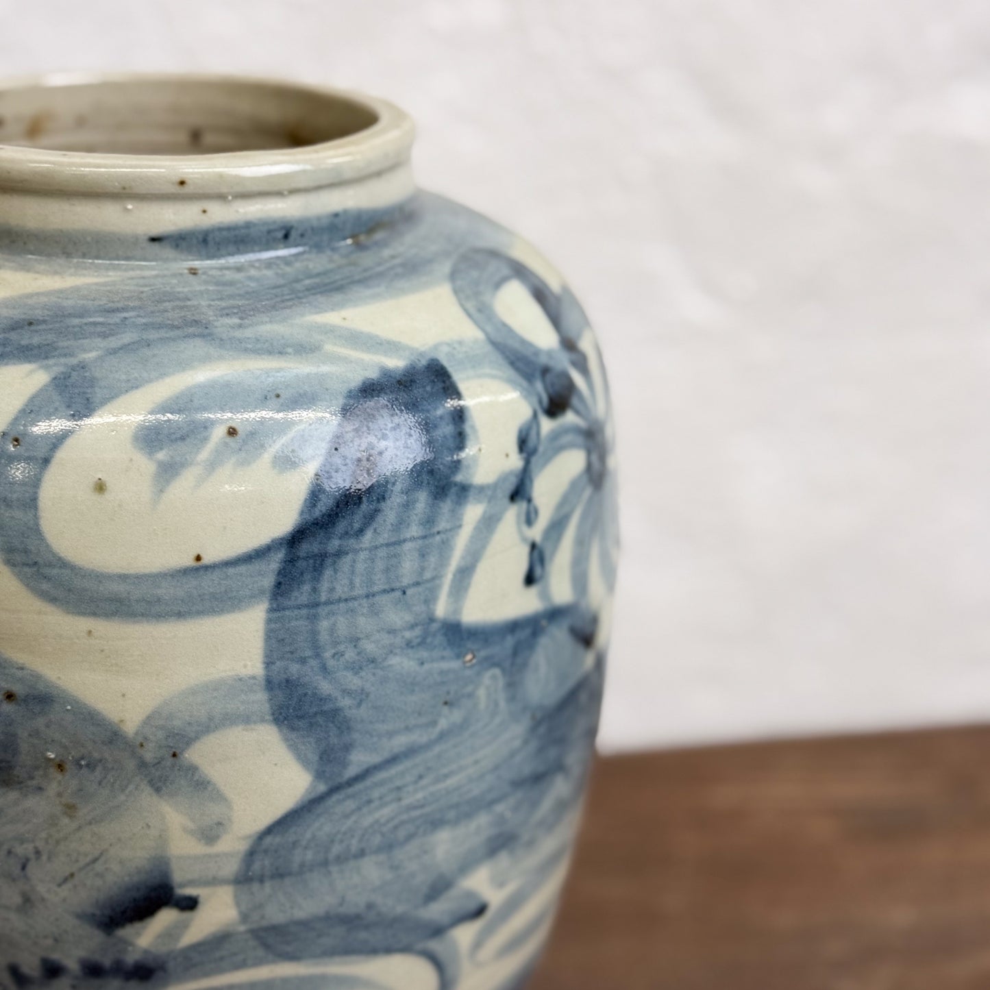Korean Style Cloud Porcelain Vase