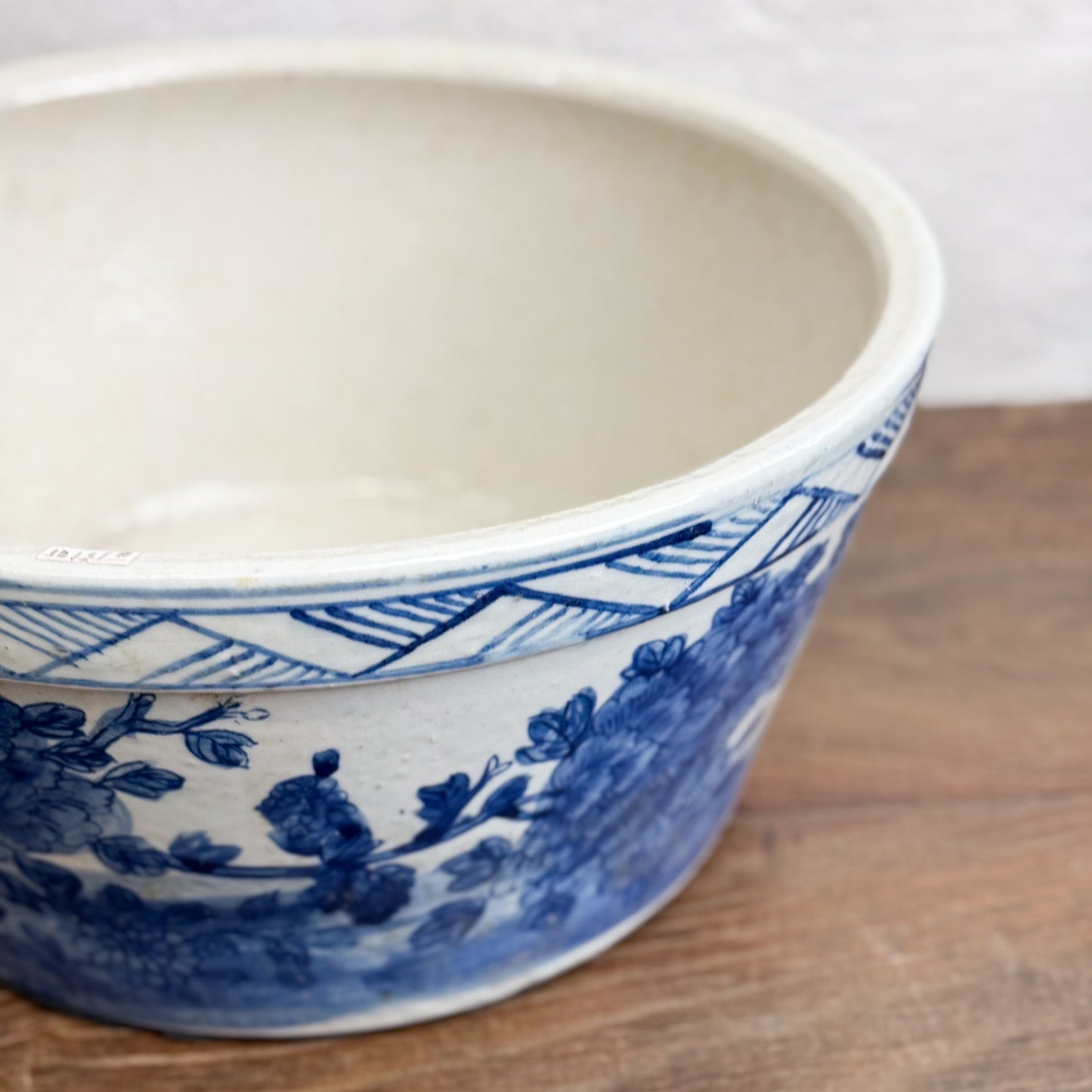 Bird & Flower Porcelain Planter