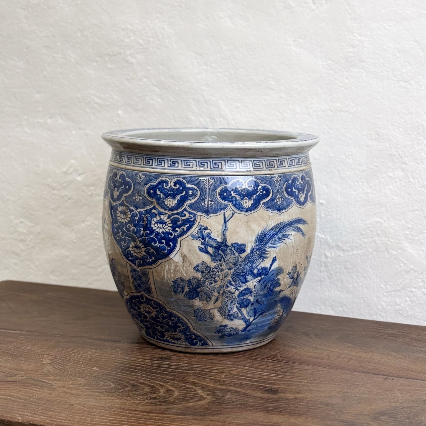 Phoenix Porcelain Planter