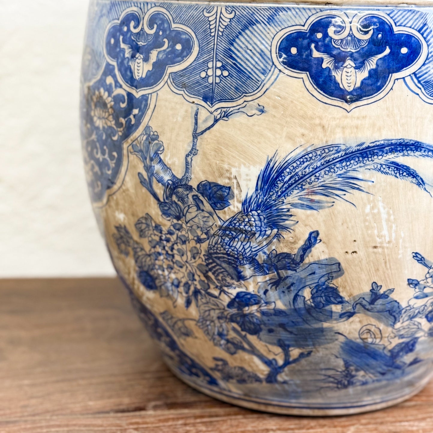 Phoenix Porcelain Planter