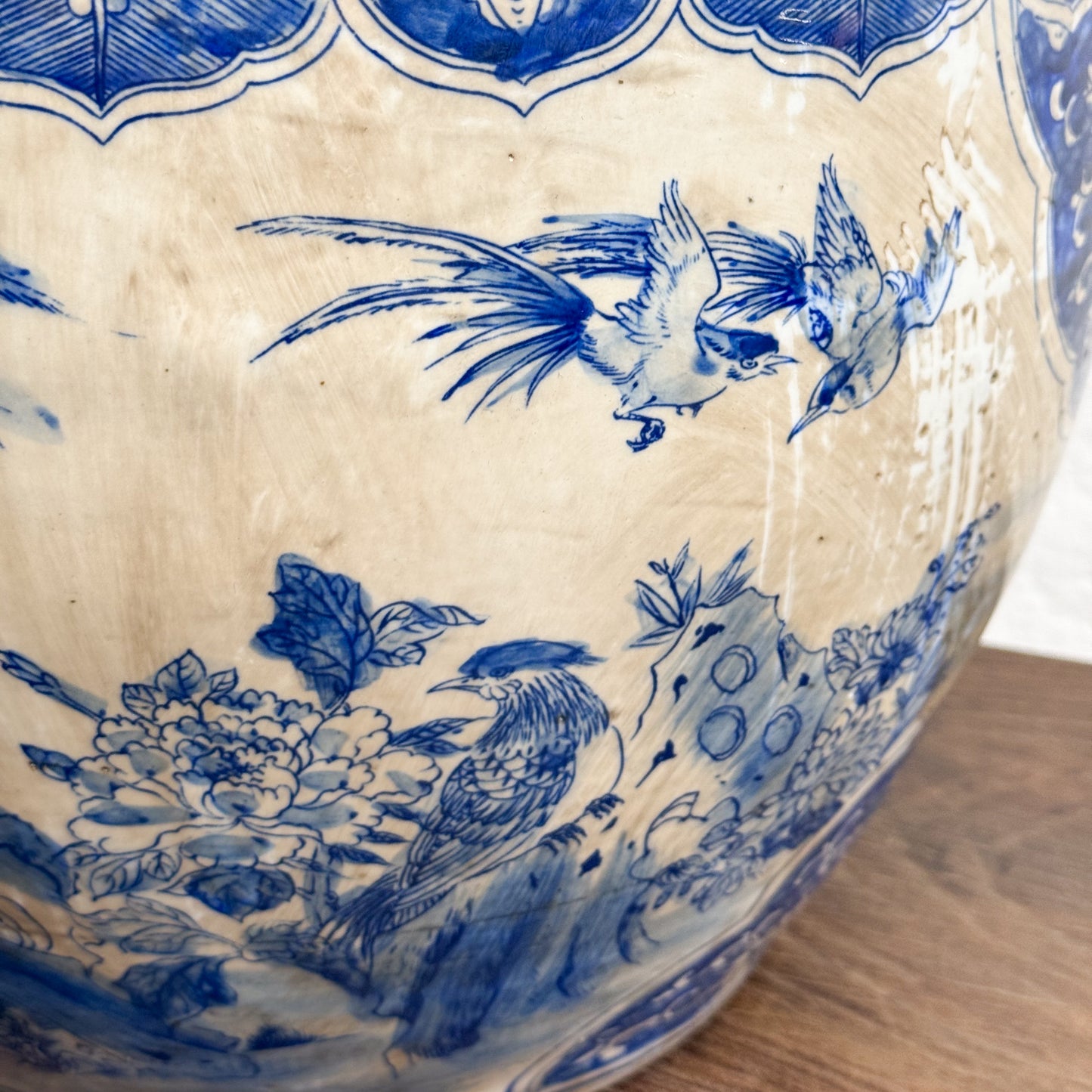 Phoenix Porcelain Planter