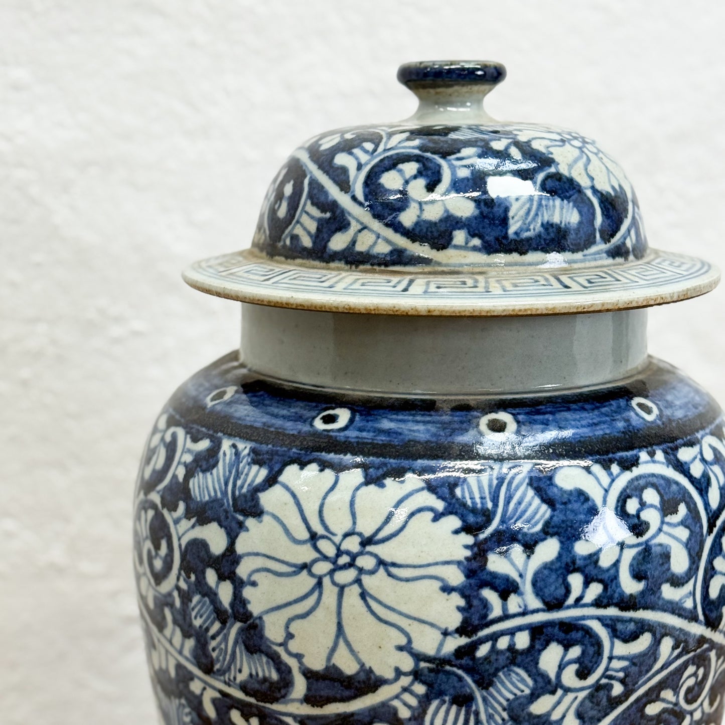 Flower & Vine Temple Jar