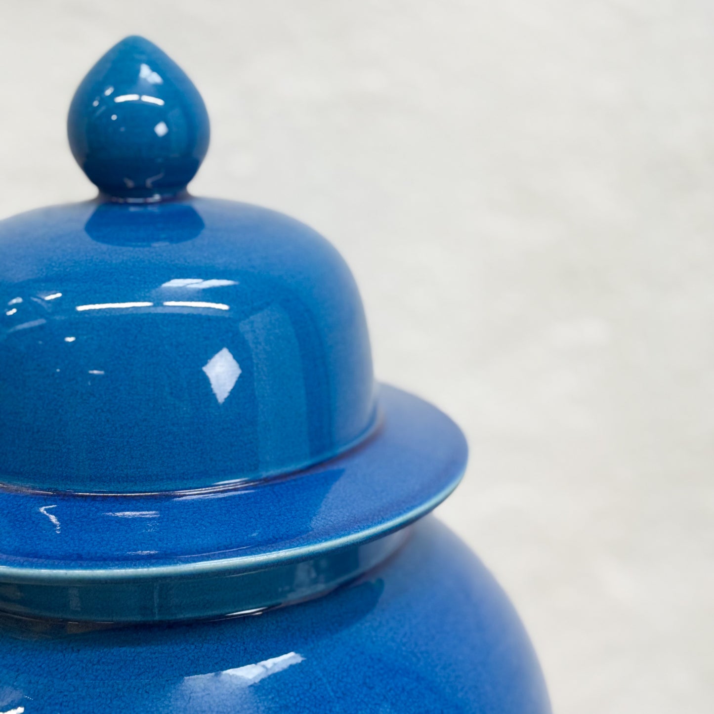 Blue Temple Jar