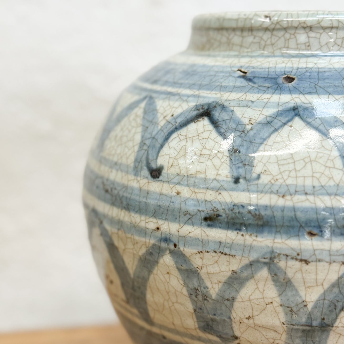 Korean Style Crackled Vase