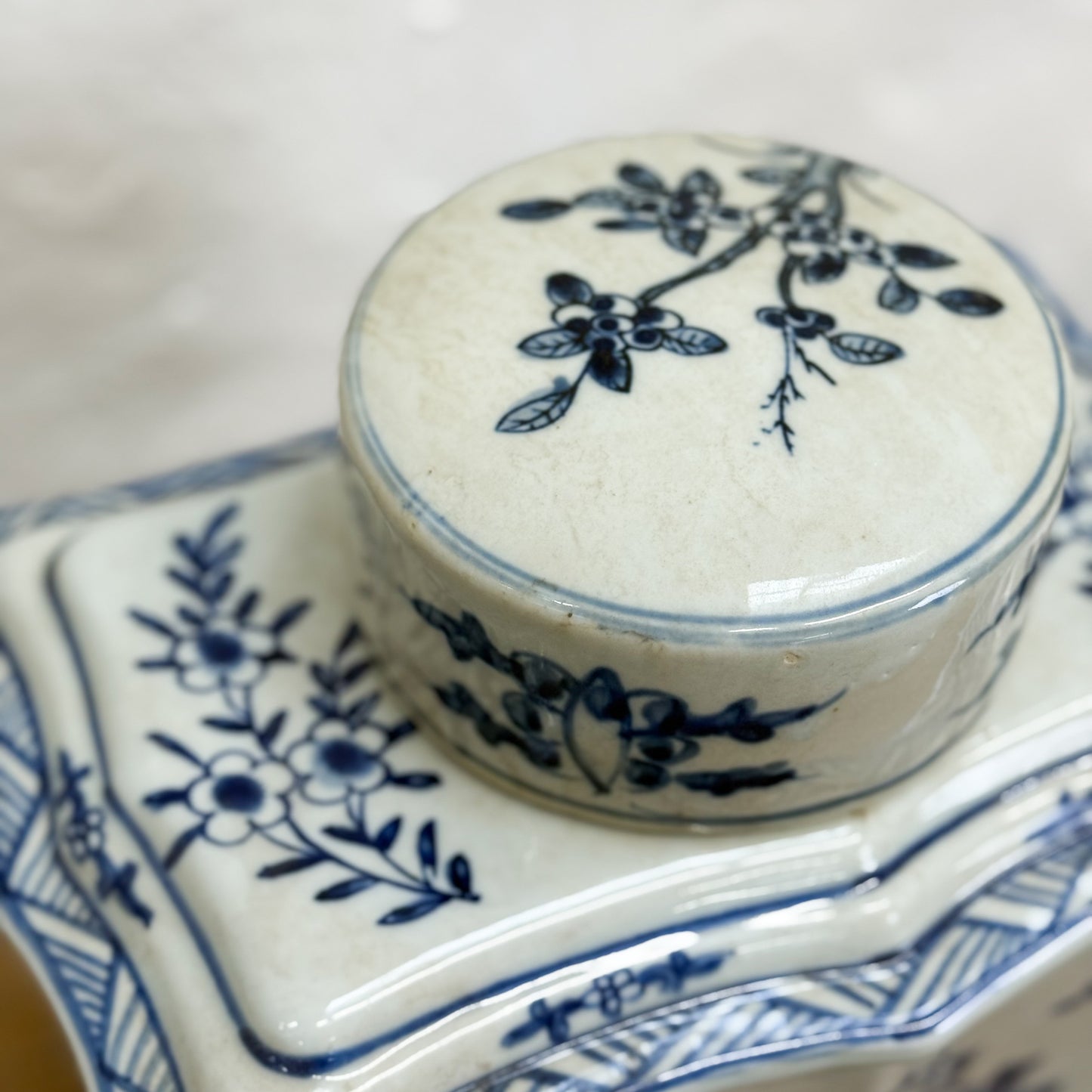 Bird Porcelain Cong Container II