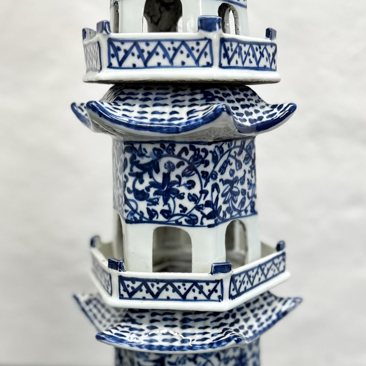 Porcelain Chinese Pagoda Tower