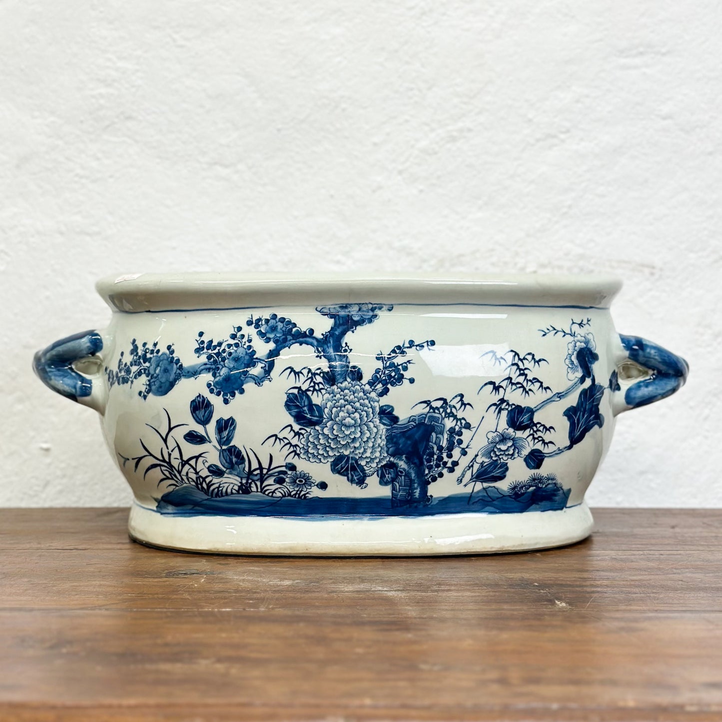 Botanical Porcelain Baby Bath