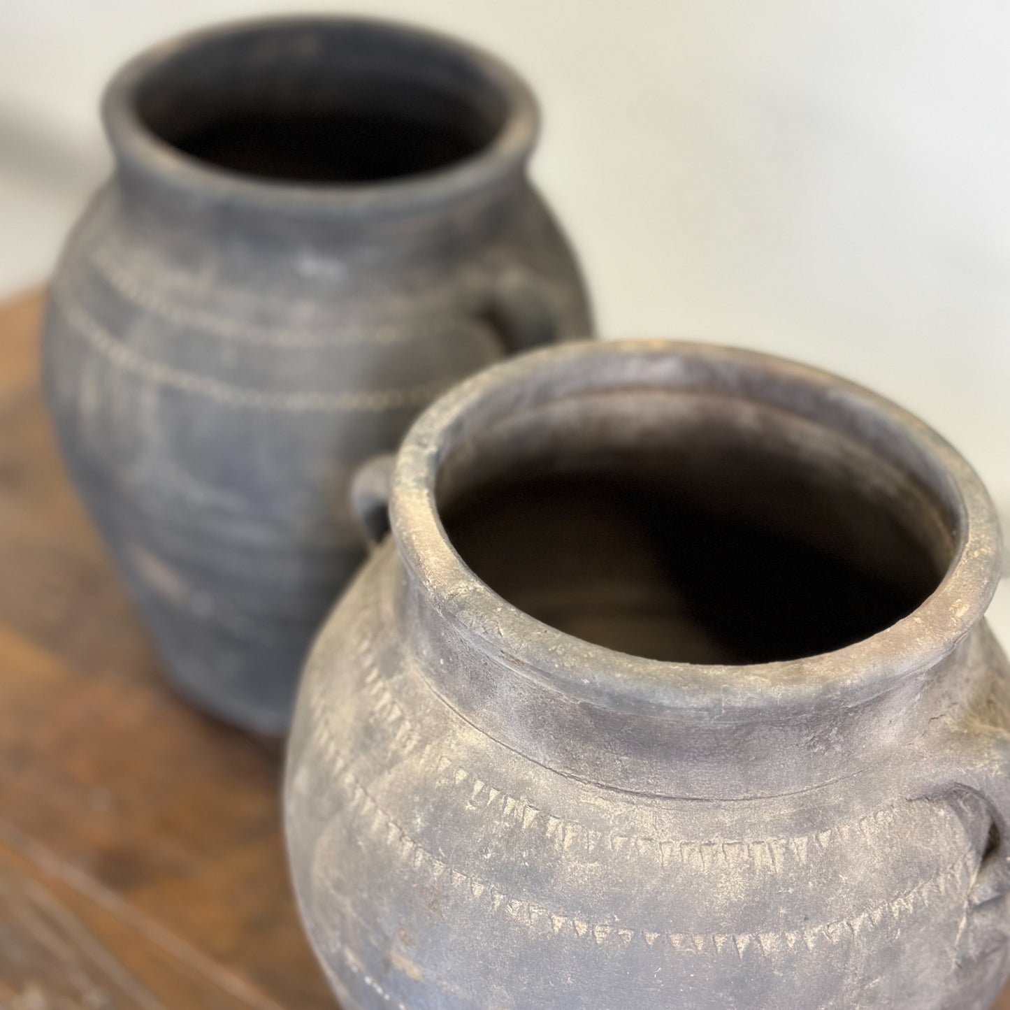 Patterned Tofu Pot with Handles