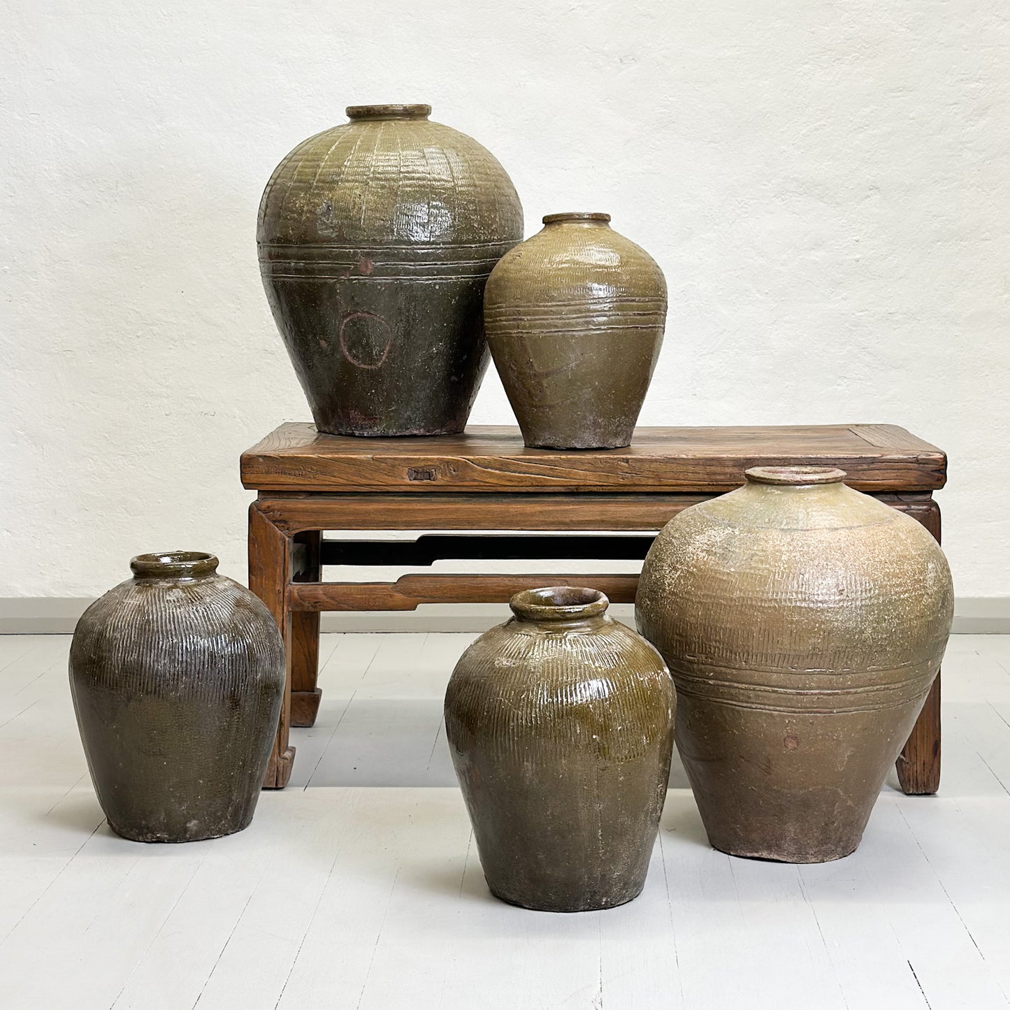Large Olive Vase