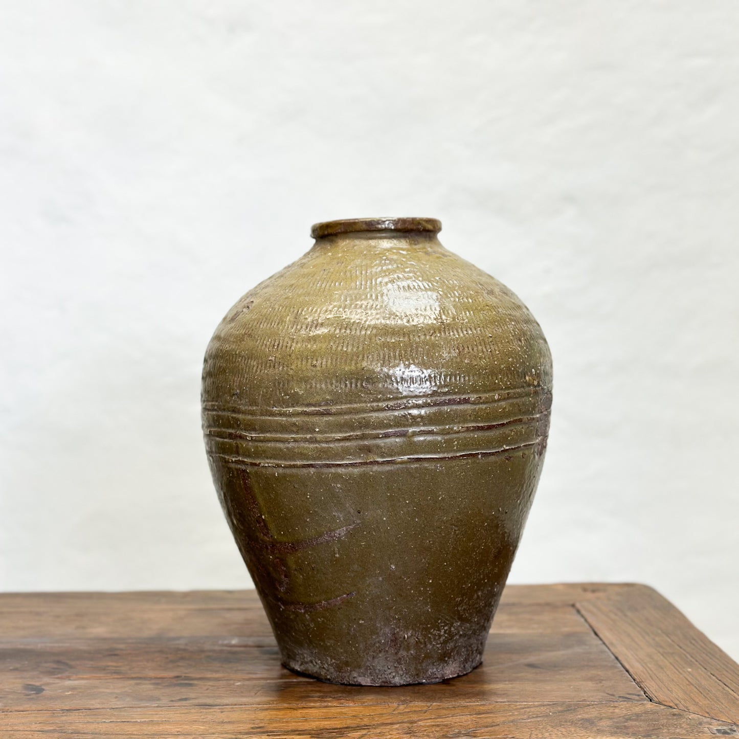 Large Olive Vase