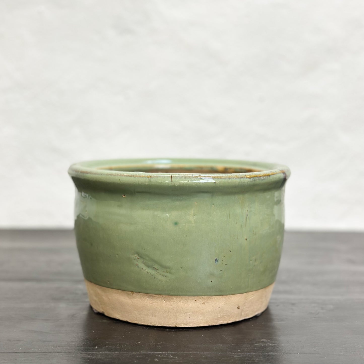 Old Celadon Planter Bowl