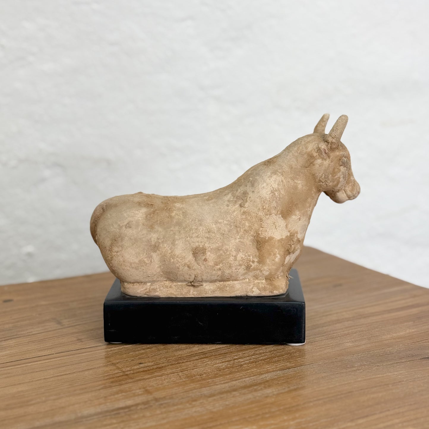 Terracotta Ox on Base
